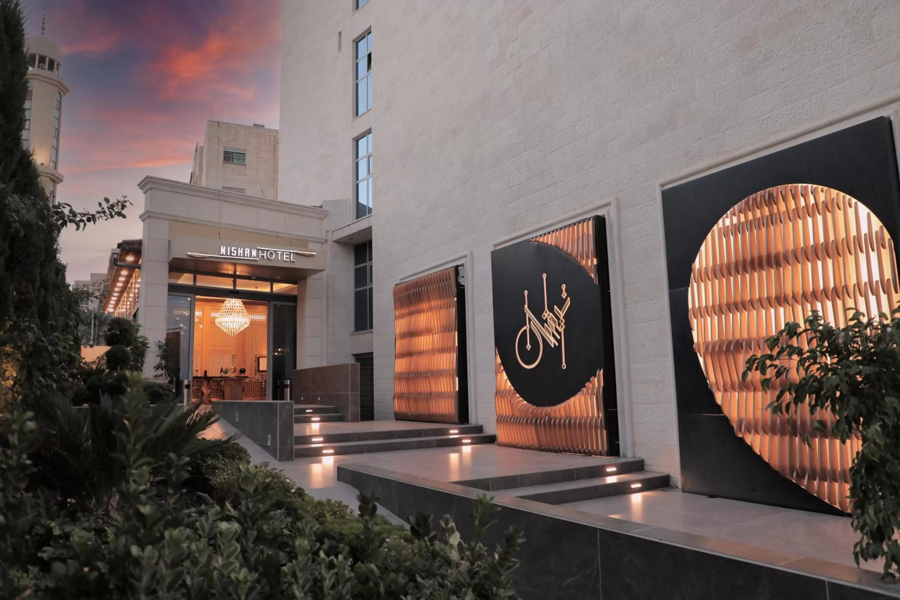 Property building in Nishan Hotel