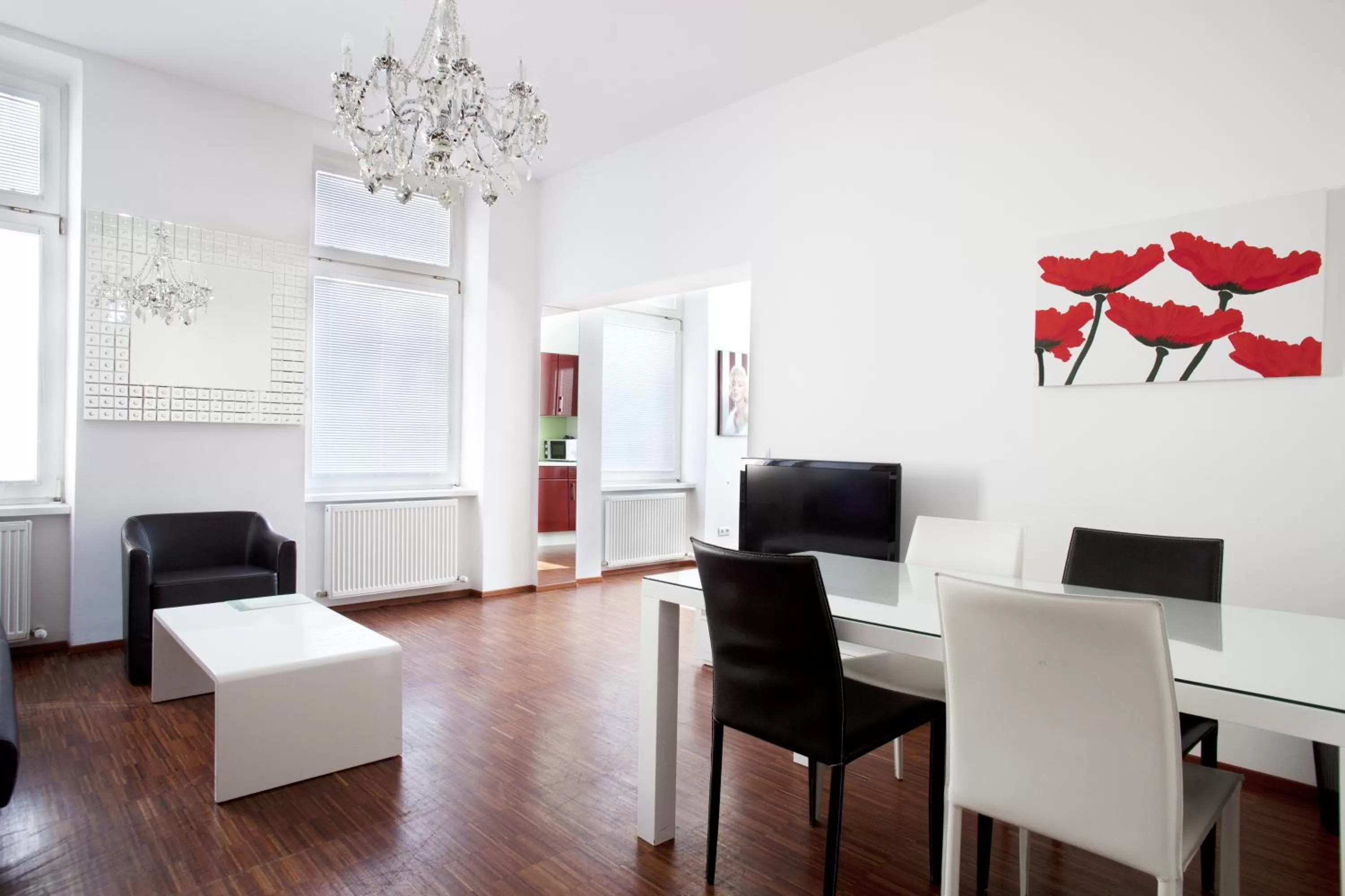 Kitchen or kitchenette in Pension Pharmador