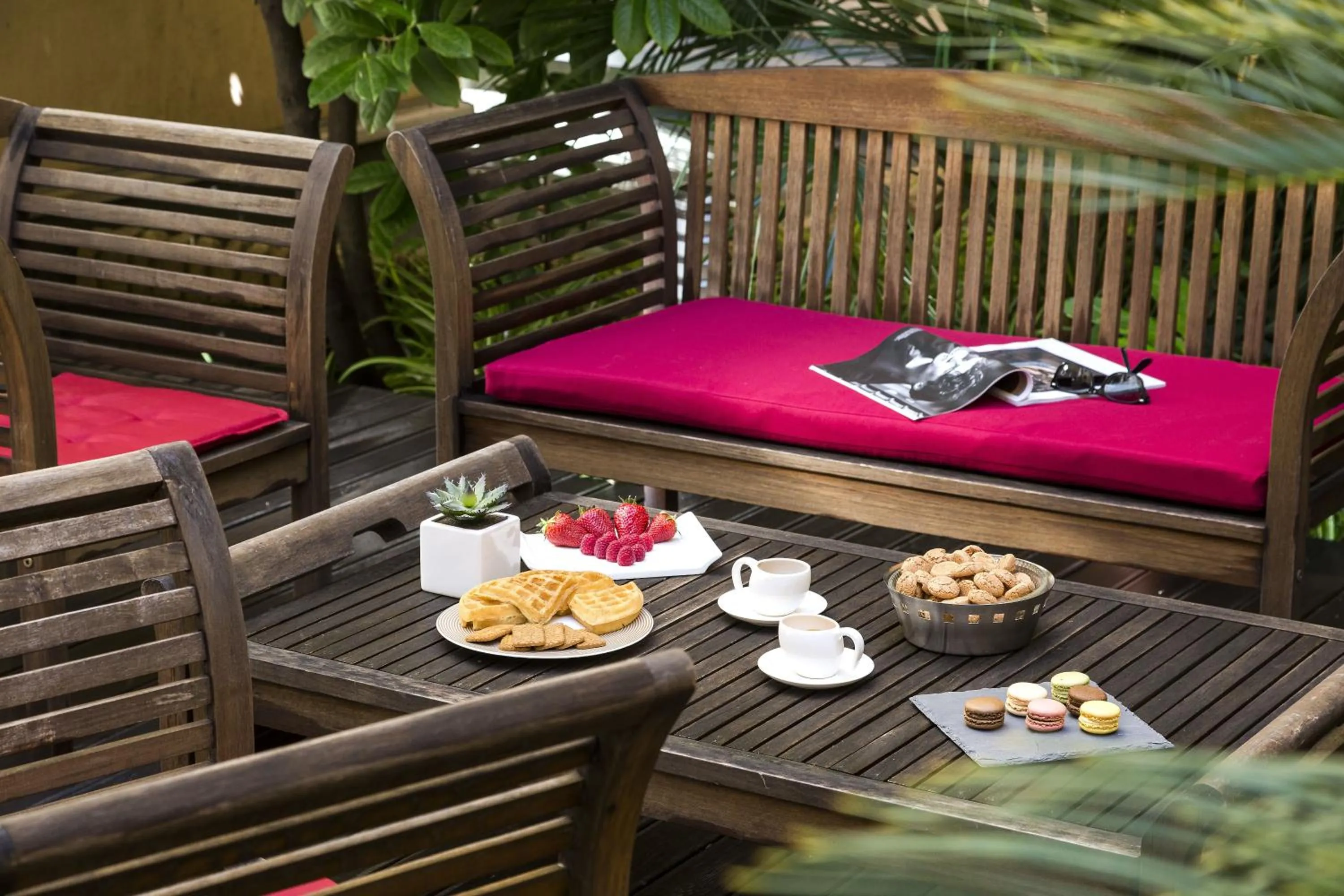 Balcony/Terrace in Citadines Croisette Cannes