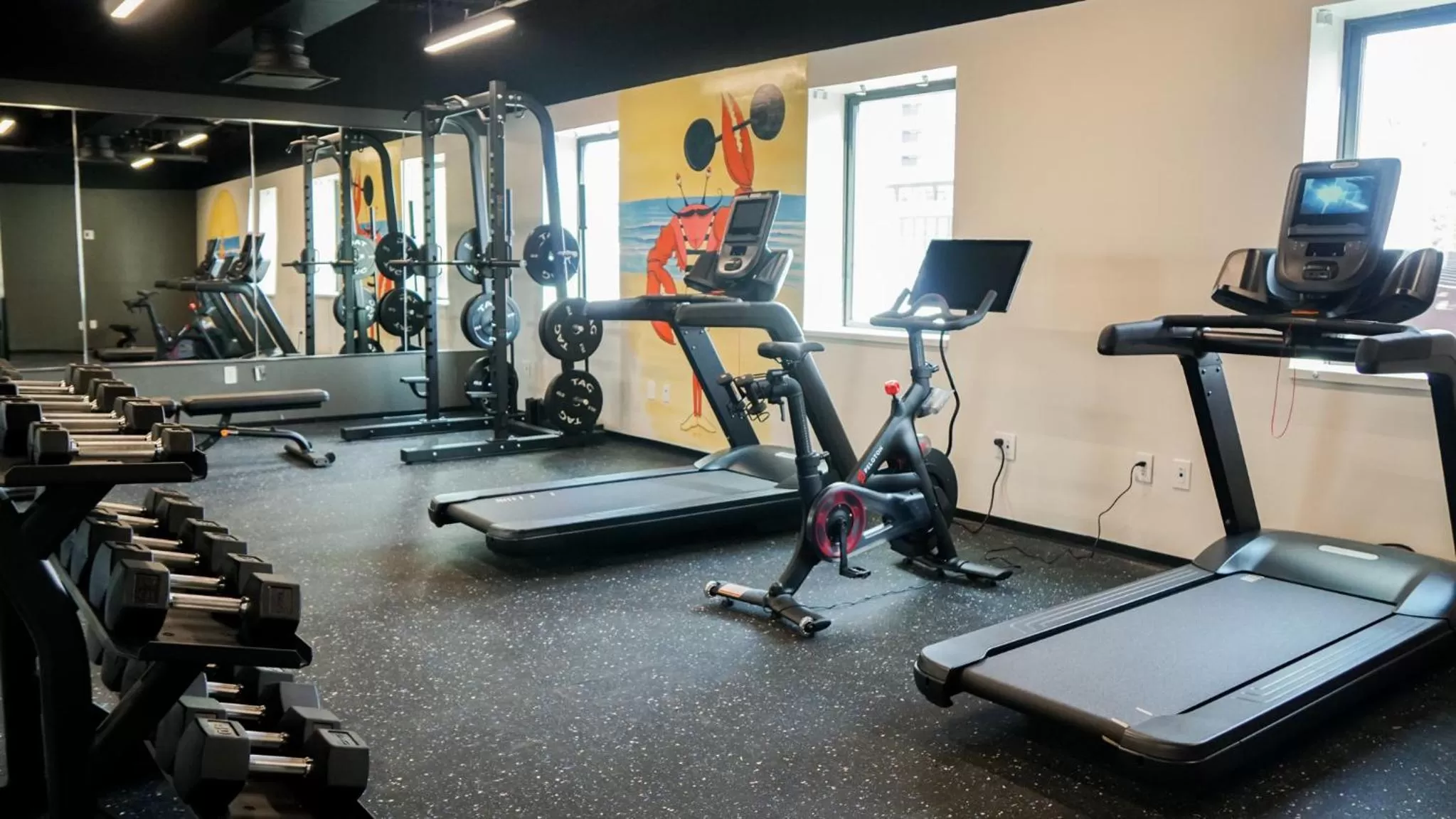 Fitness centre/facilities in The Asbury Hotel