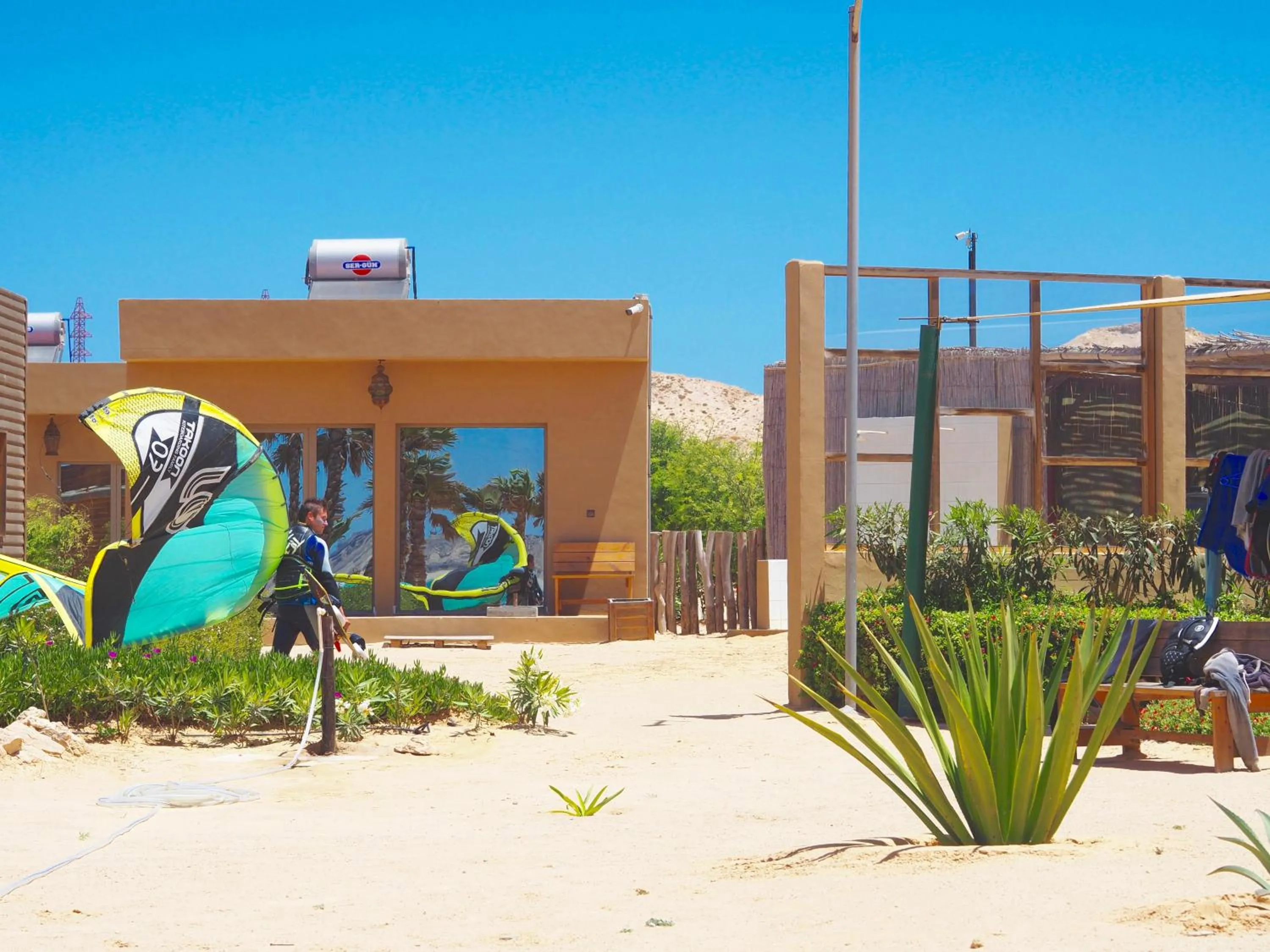 Facade/entrance in Dakhla Camp