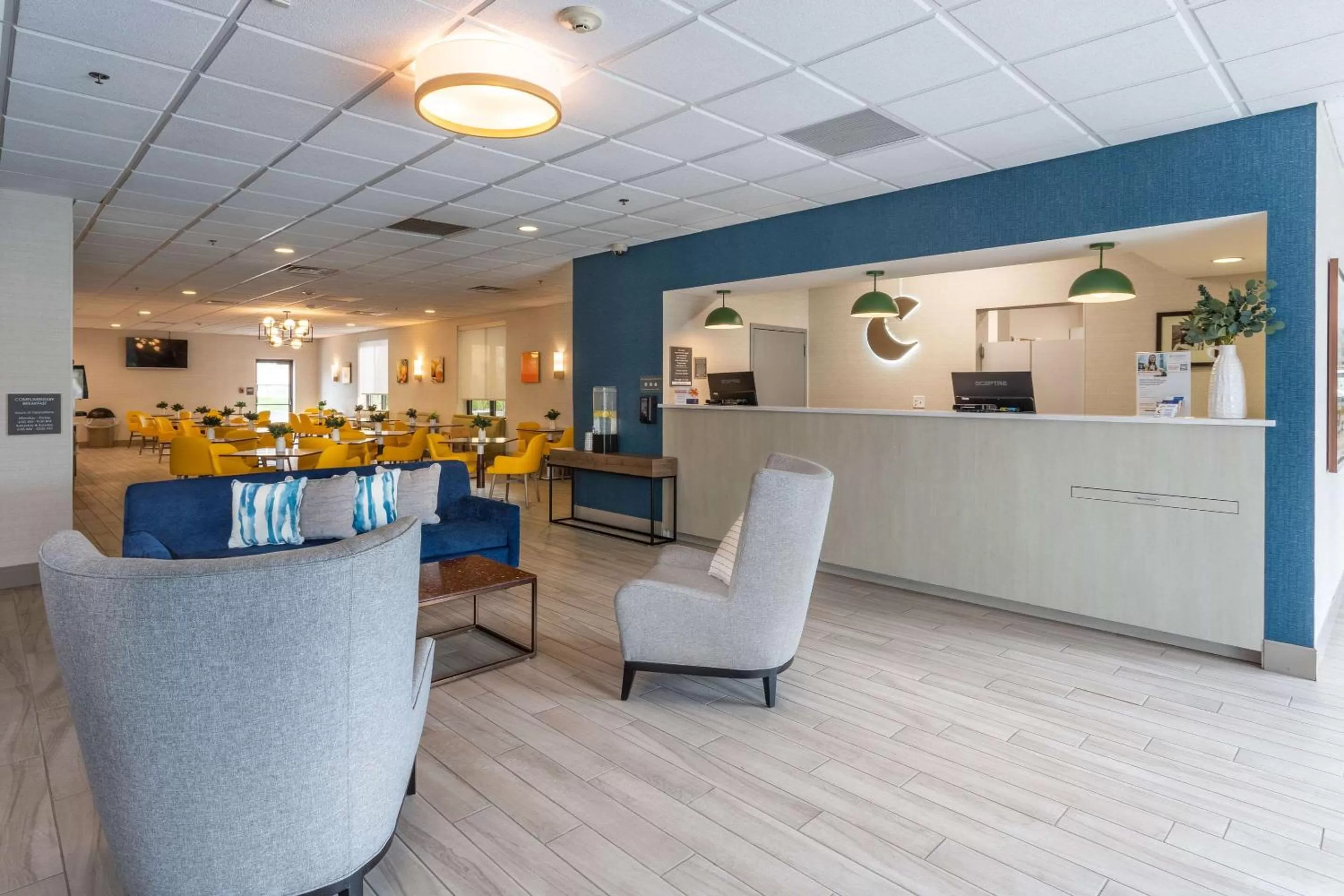 Lobby or reception in Comfort Inn & Suites Buffalo Airport