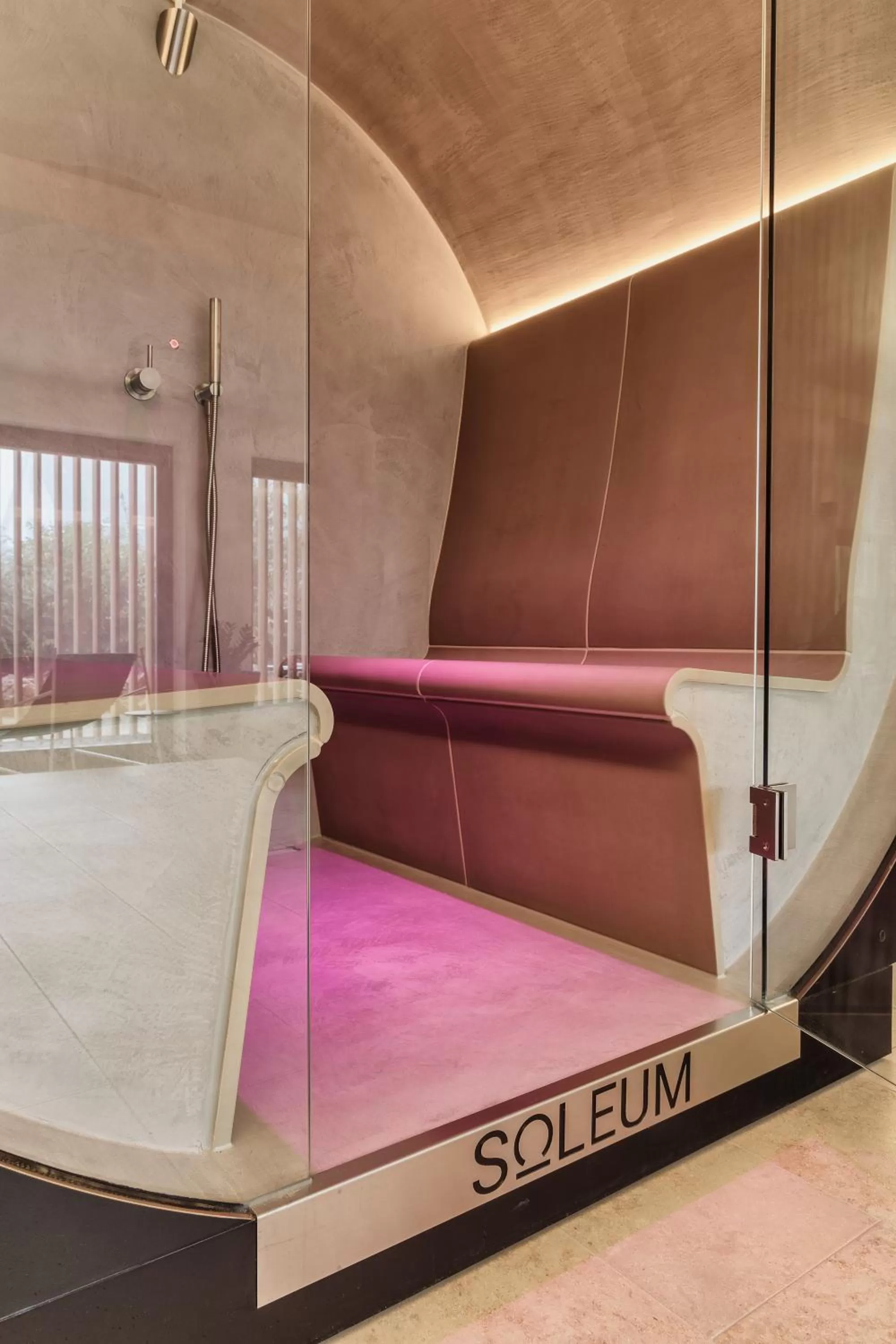 Sauna in Romantik Hotel Hirschen