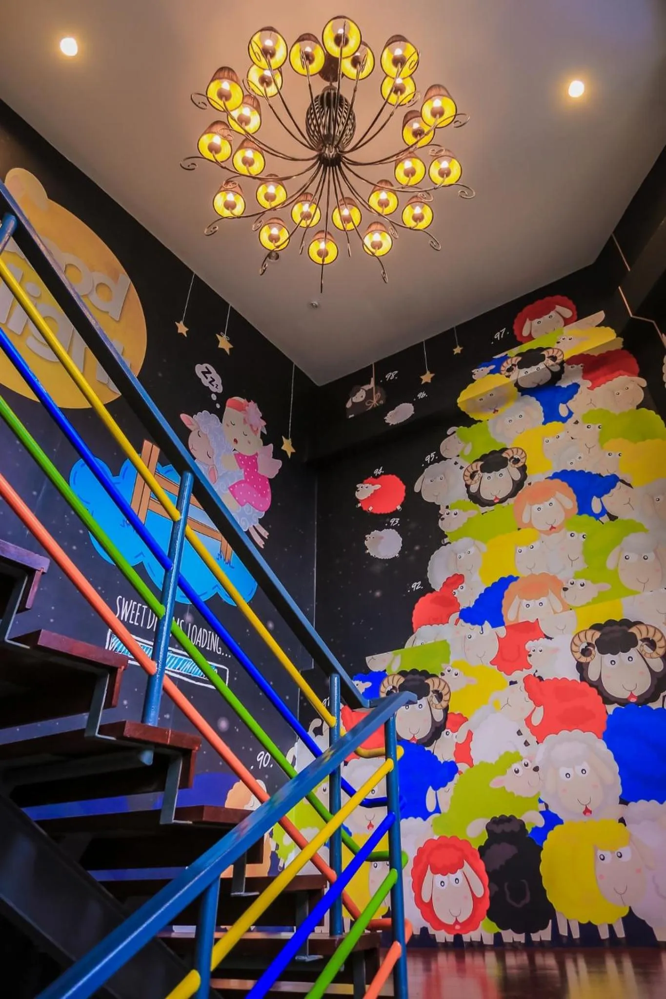 Communal lounge/ TV room in The Bedroom