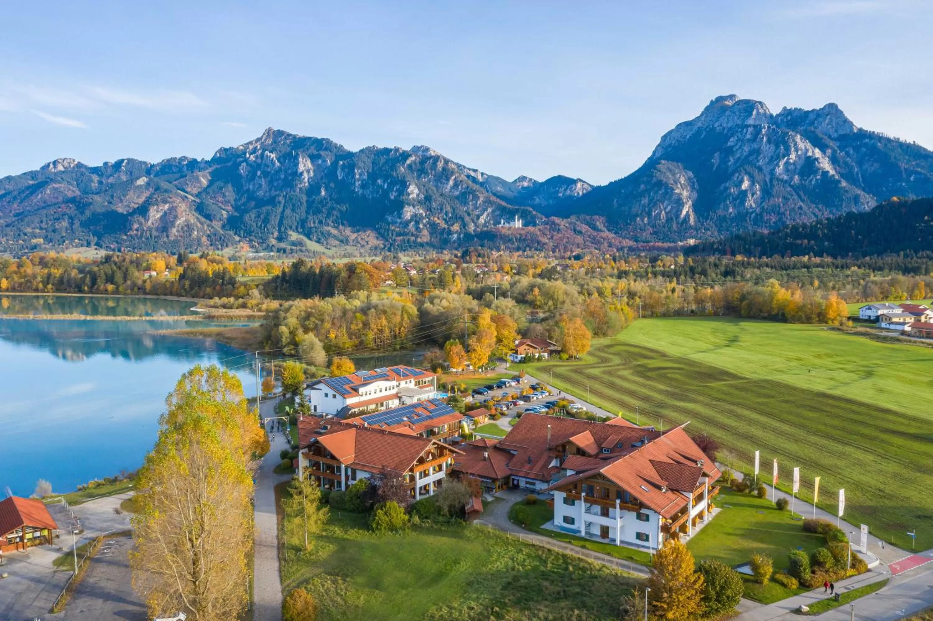 Property building, Bird's-eye View in Hotel Sommer - Urlaubs- und Wellnesshotel
