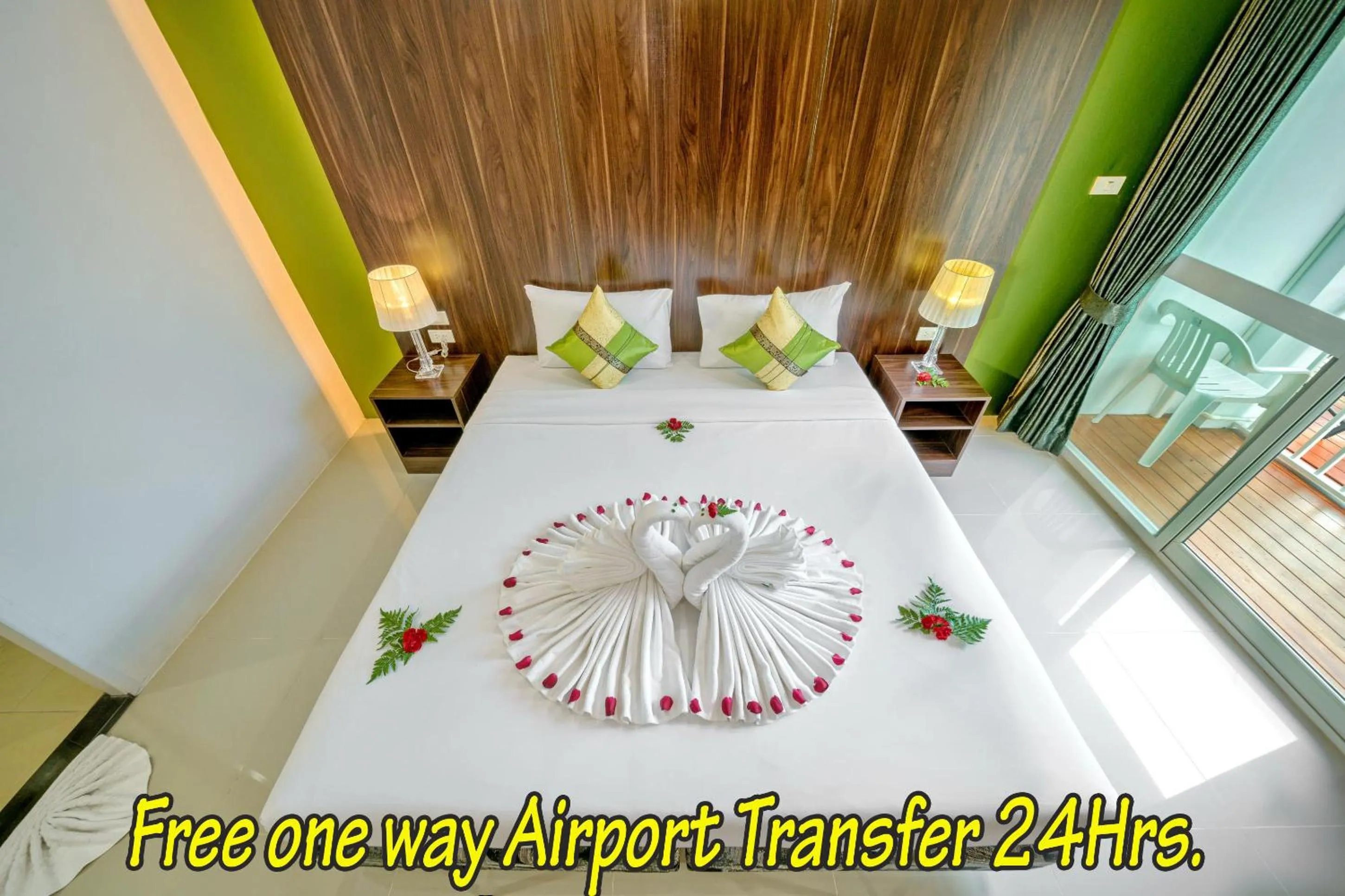 Bed in Naiyang Place - Phuket Airport