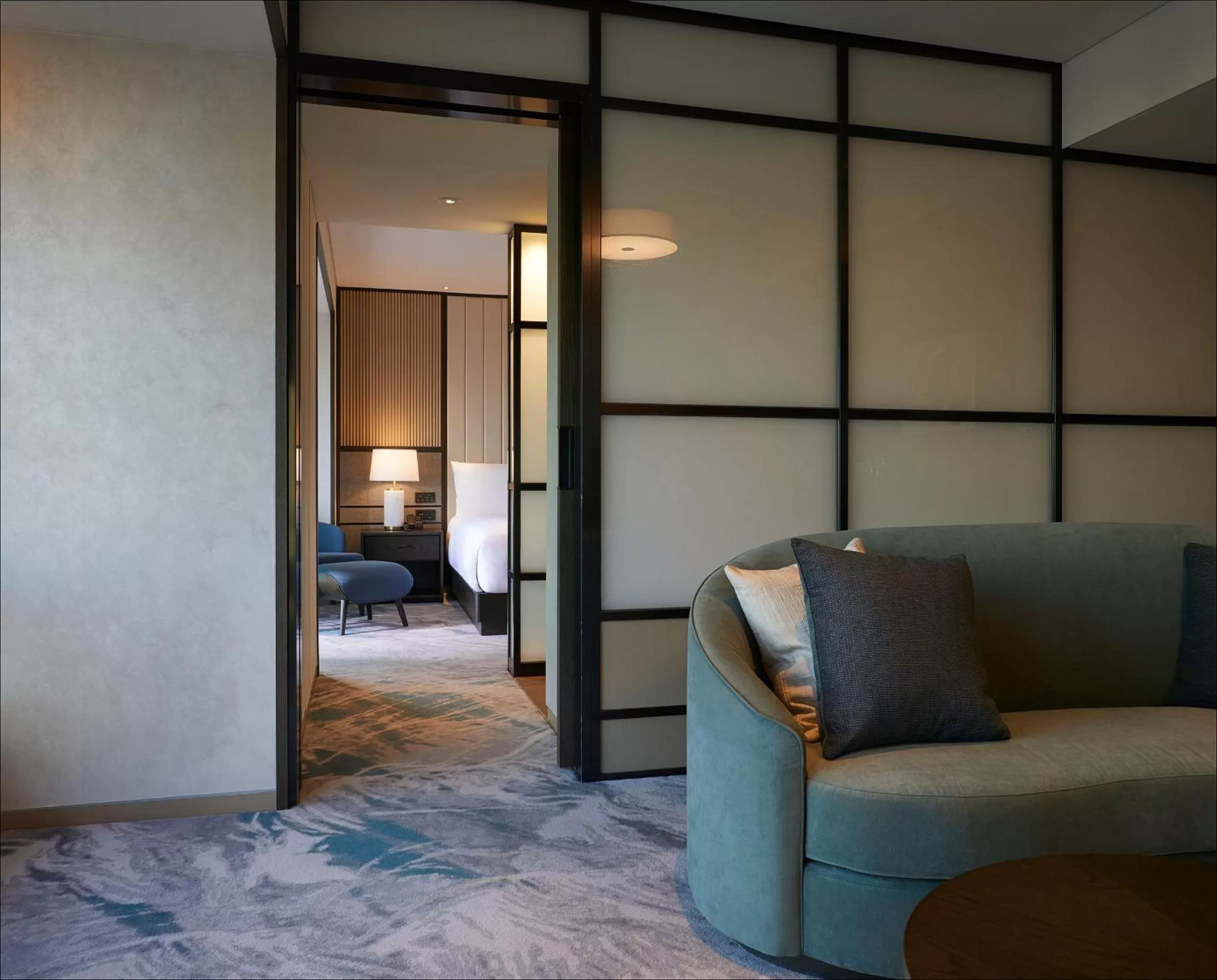 Bedroom, Bed in Grand InterContinental Seoul Parnas by IHG