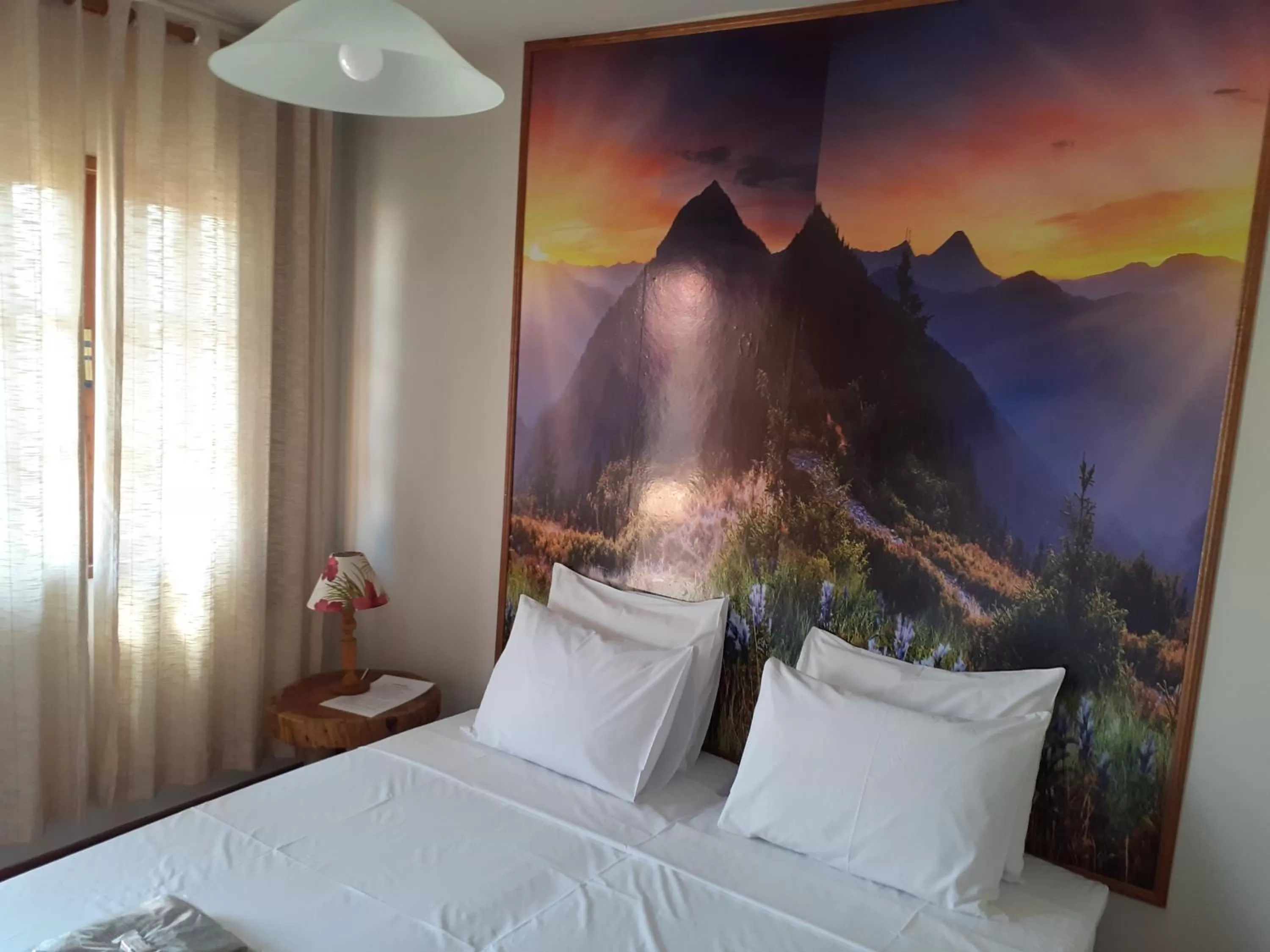 Bed in Pousada R.N.C. Nosso Paraíso