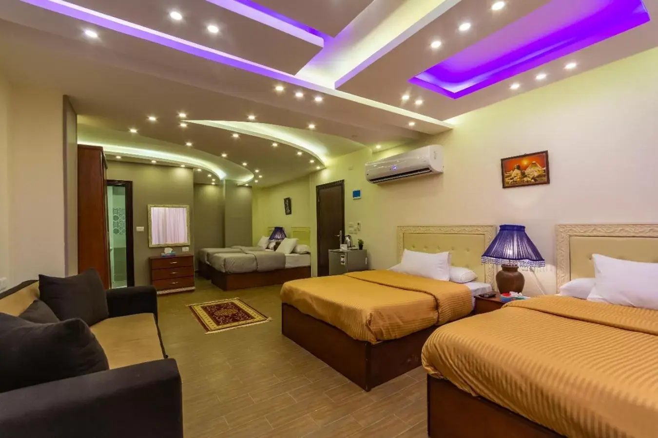 King Suite with Pyramids View and Balcony in PANORAMA view pyramids King Suite with Pyramids View and Balcony in PANORAMA view pyramids