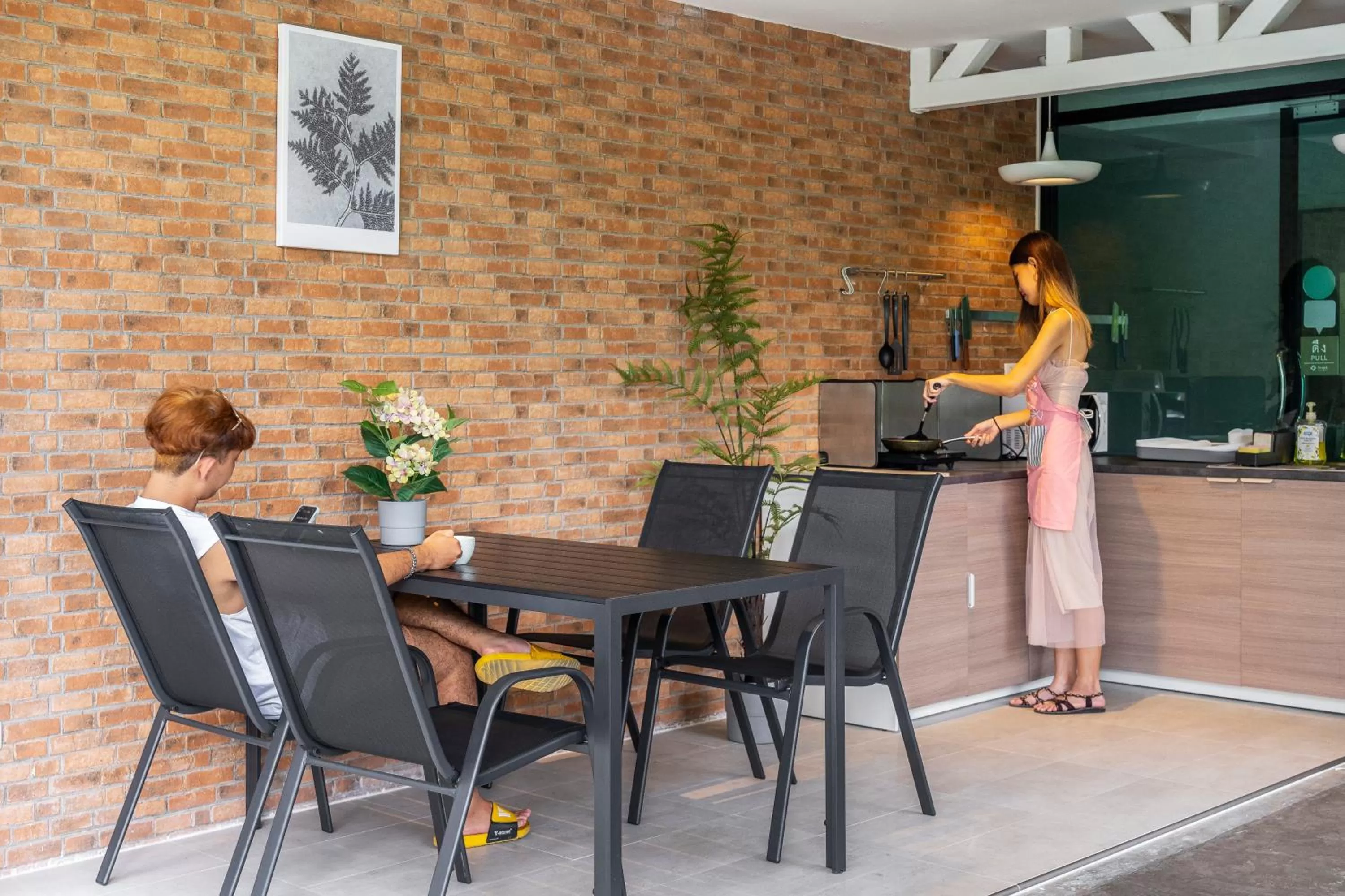 Communal kitchen in Nest by Sangob