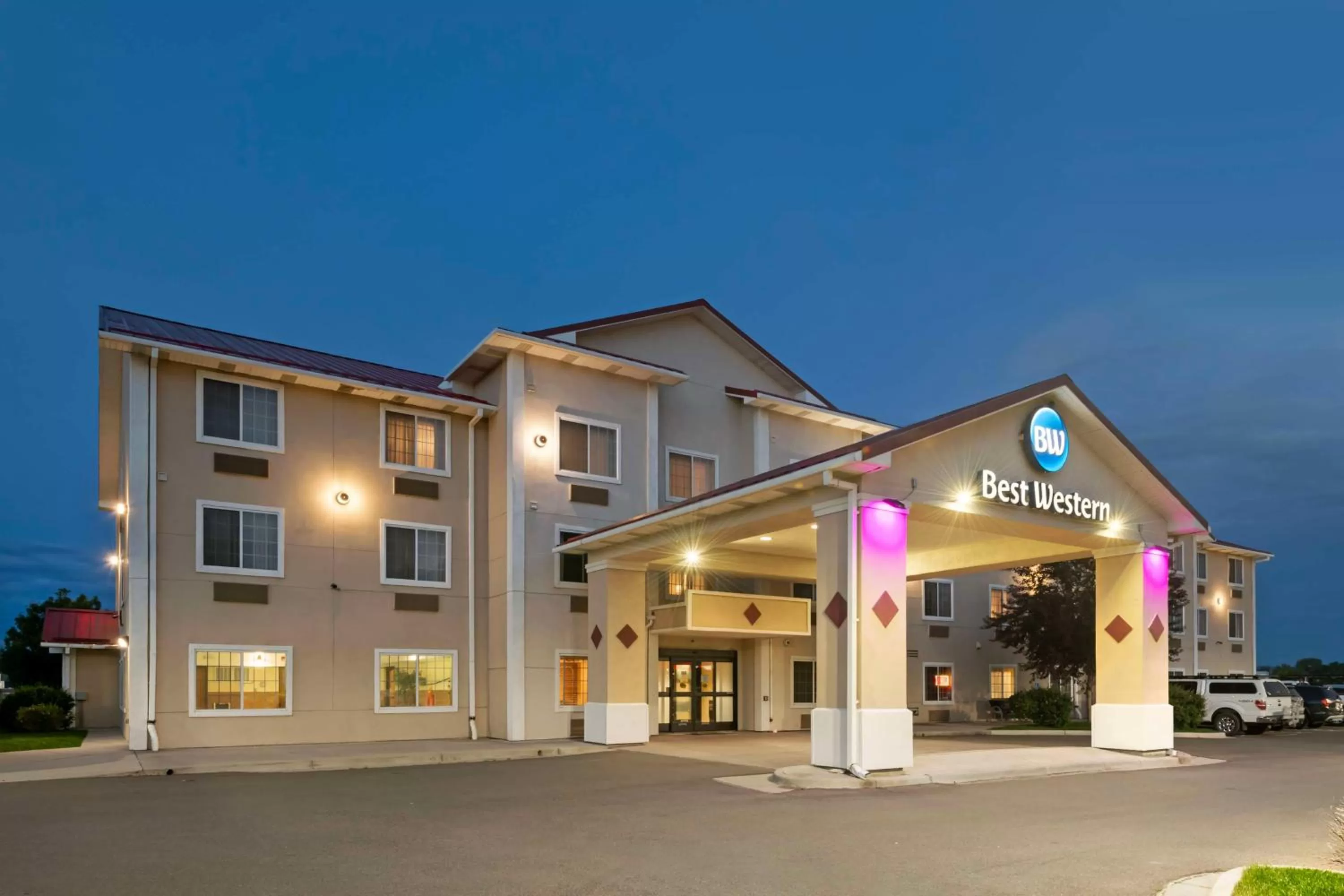 Property building in Best Western Laramie Inn & Suites
