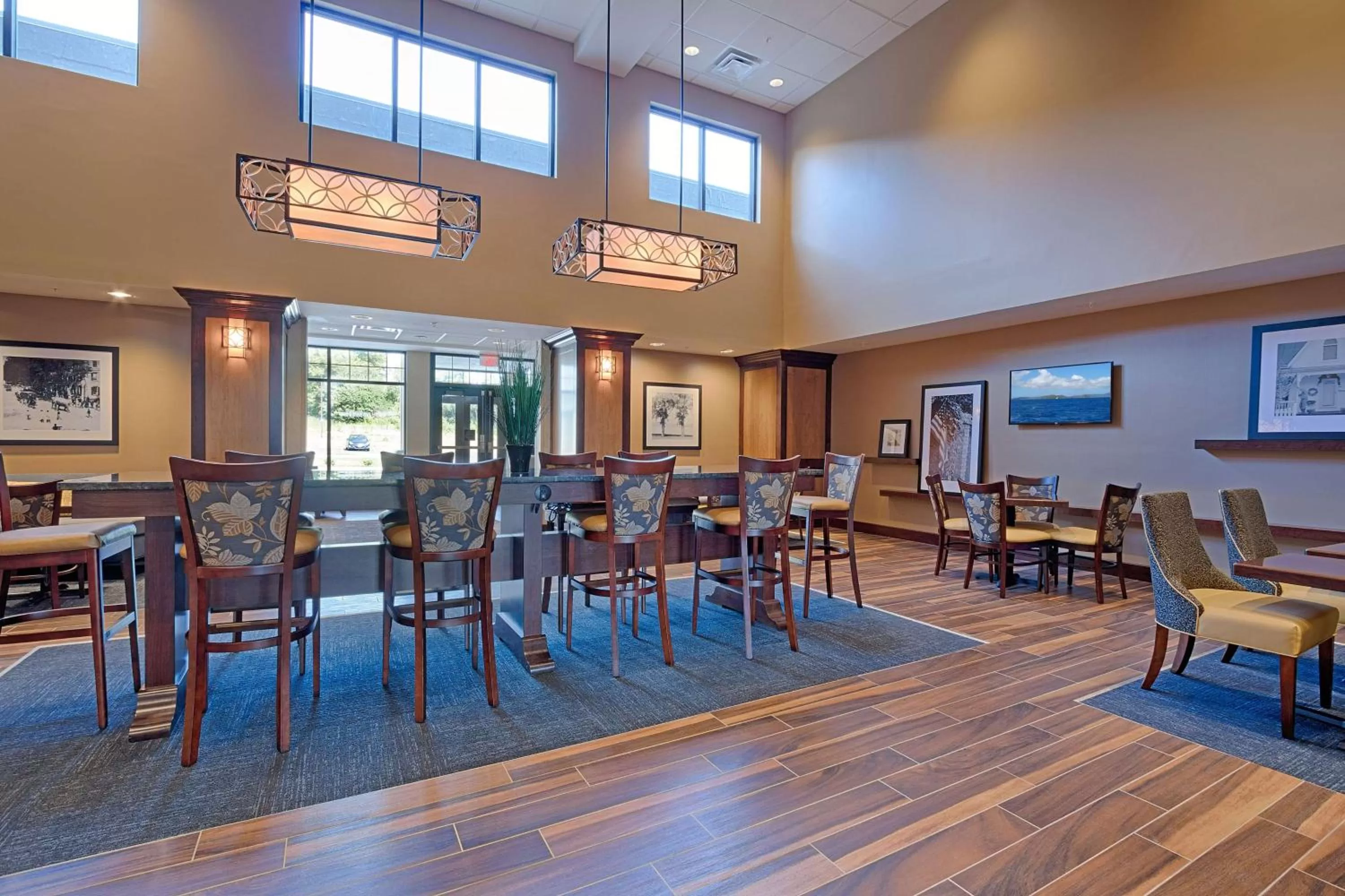 Lobby or reception in Hampton Inn & Suites Cazenovia, NY