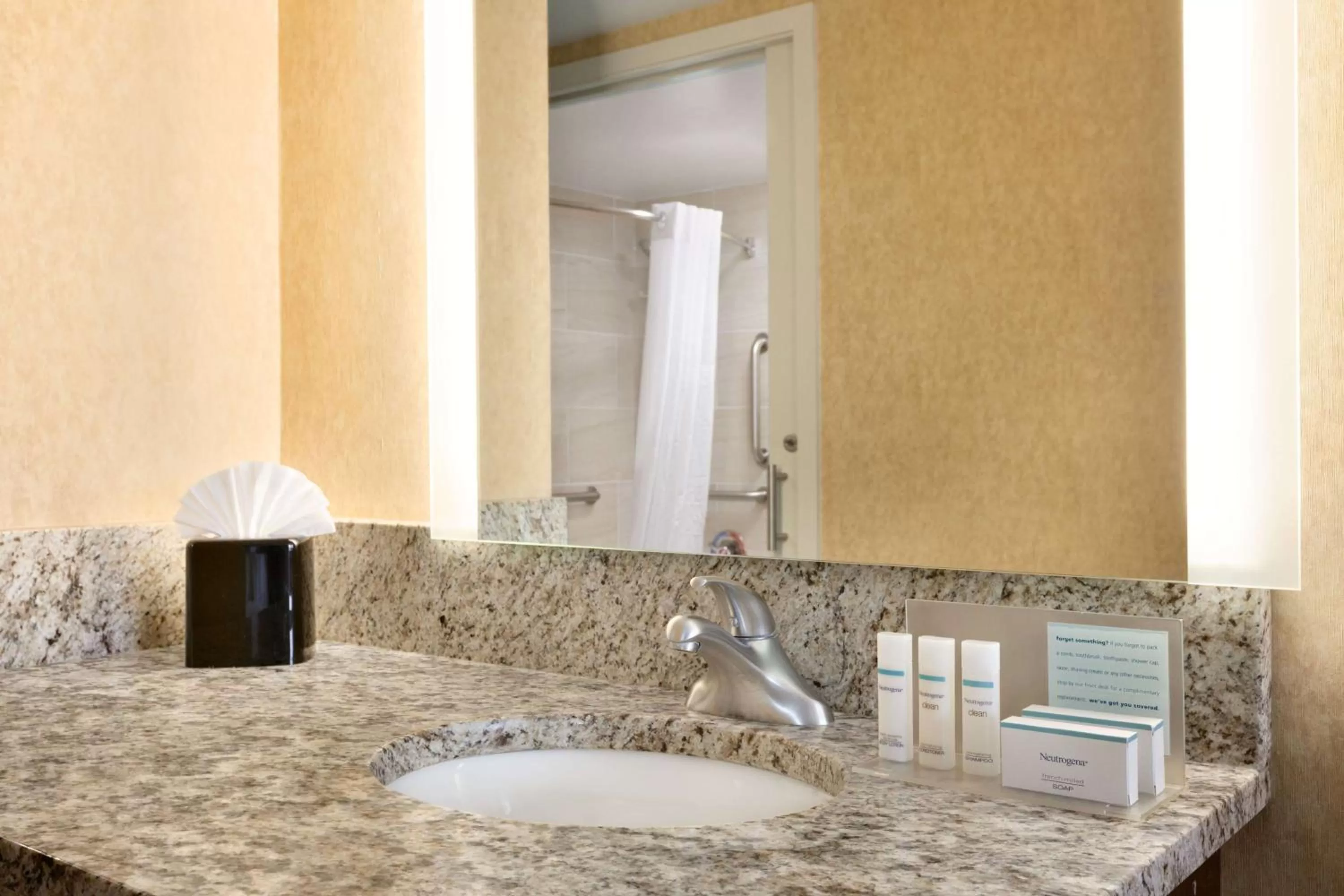 Bathroom in Hampton Inn Washington-Dulles International Airport South