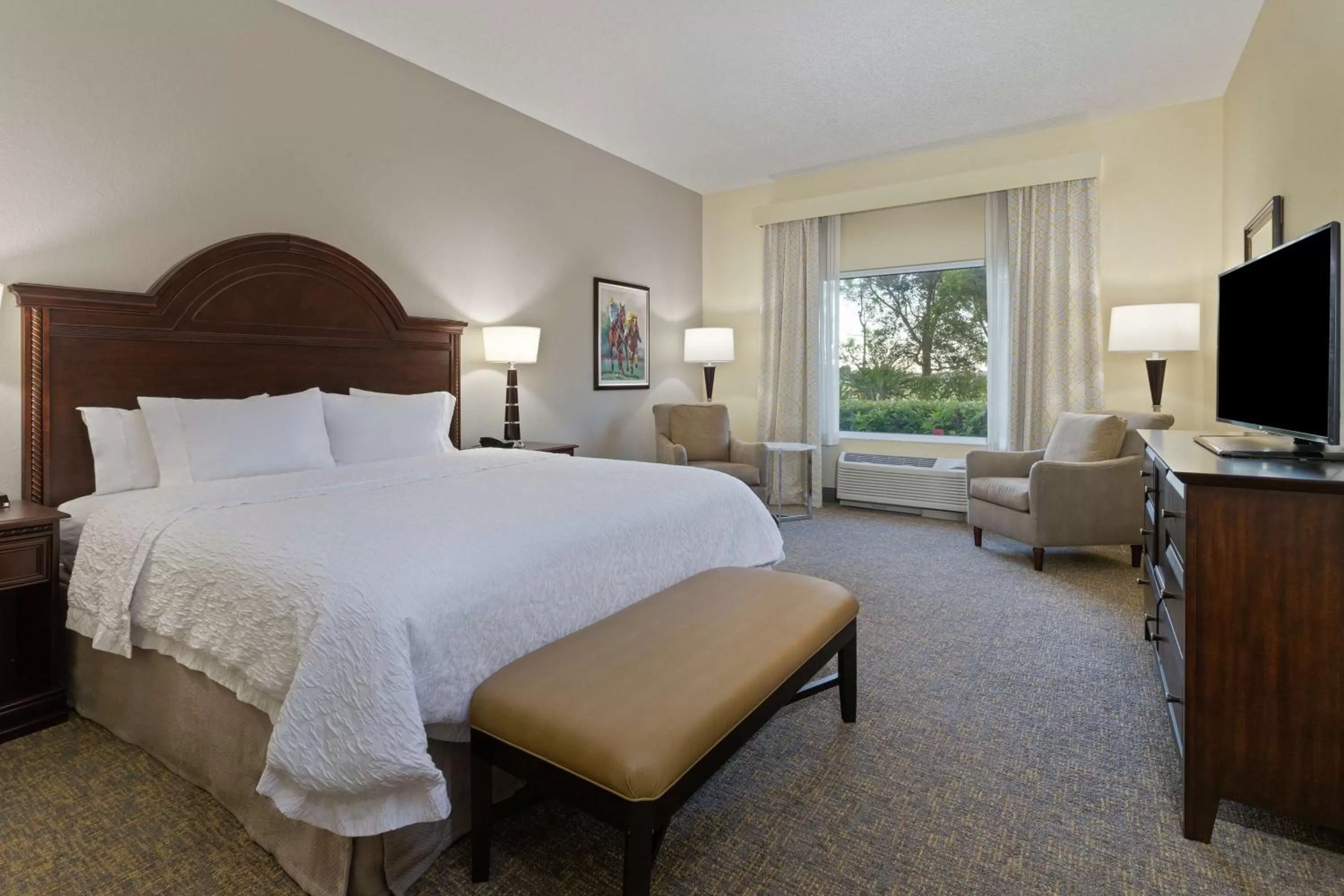 Bedroom, Bed in Hampton Inn & Suites Wellington