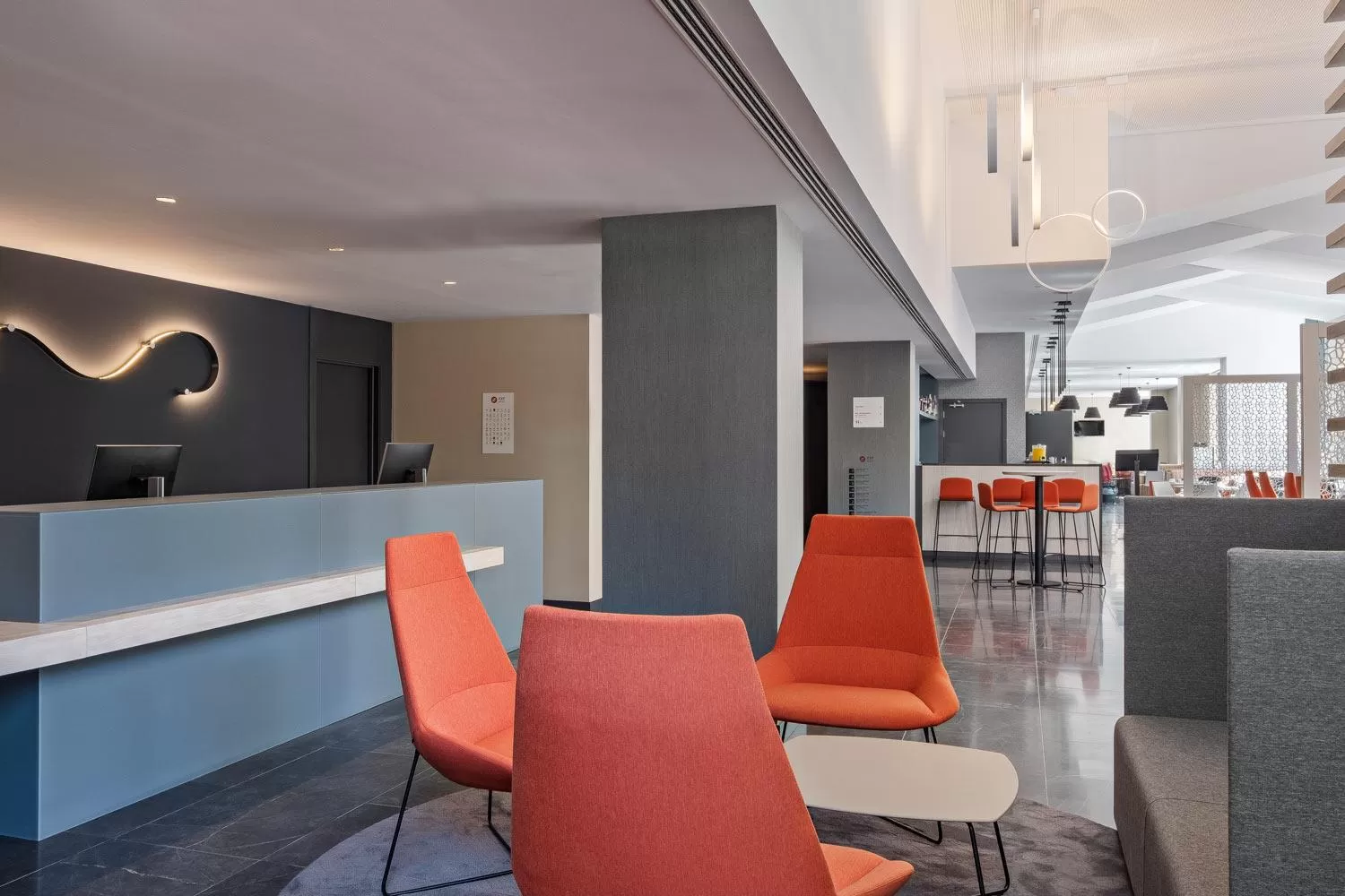 Lobby or reception in EXE Liberdade