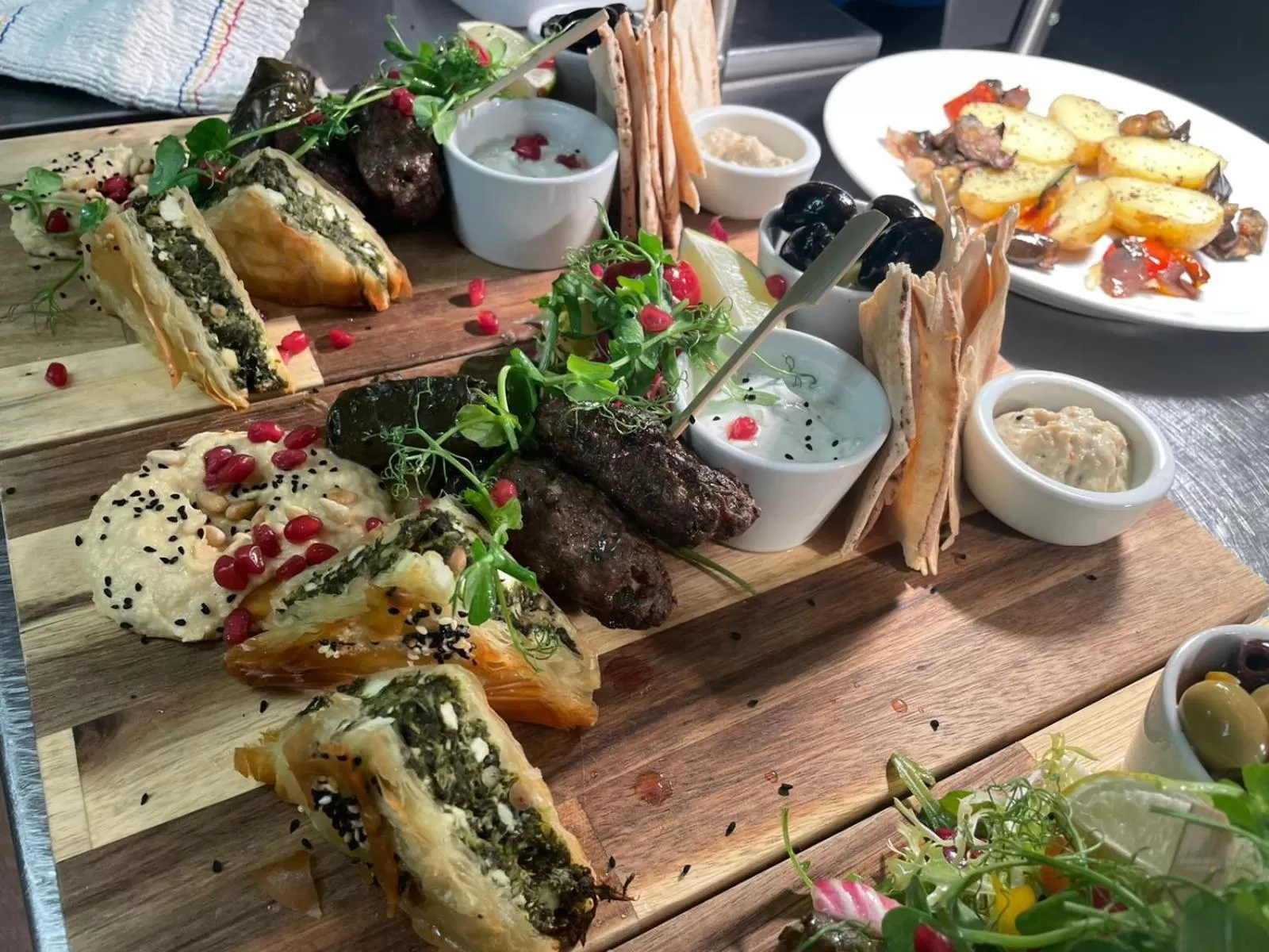 Food and drinks in The Blue Bell Pub and Rooms