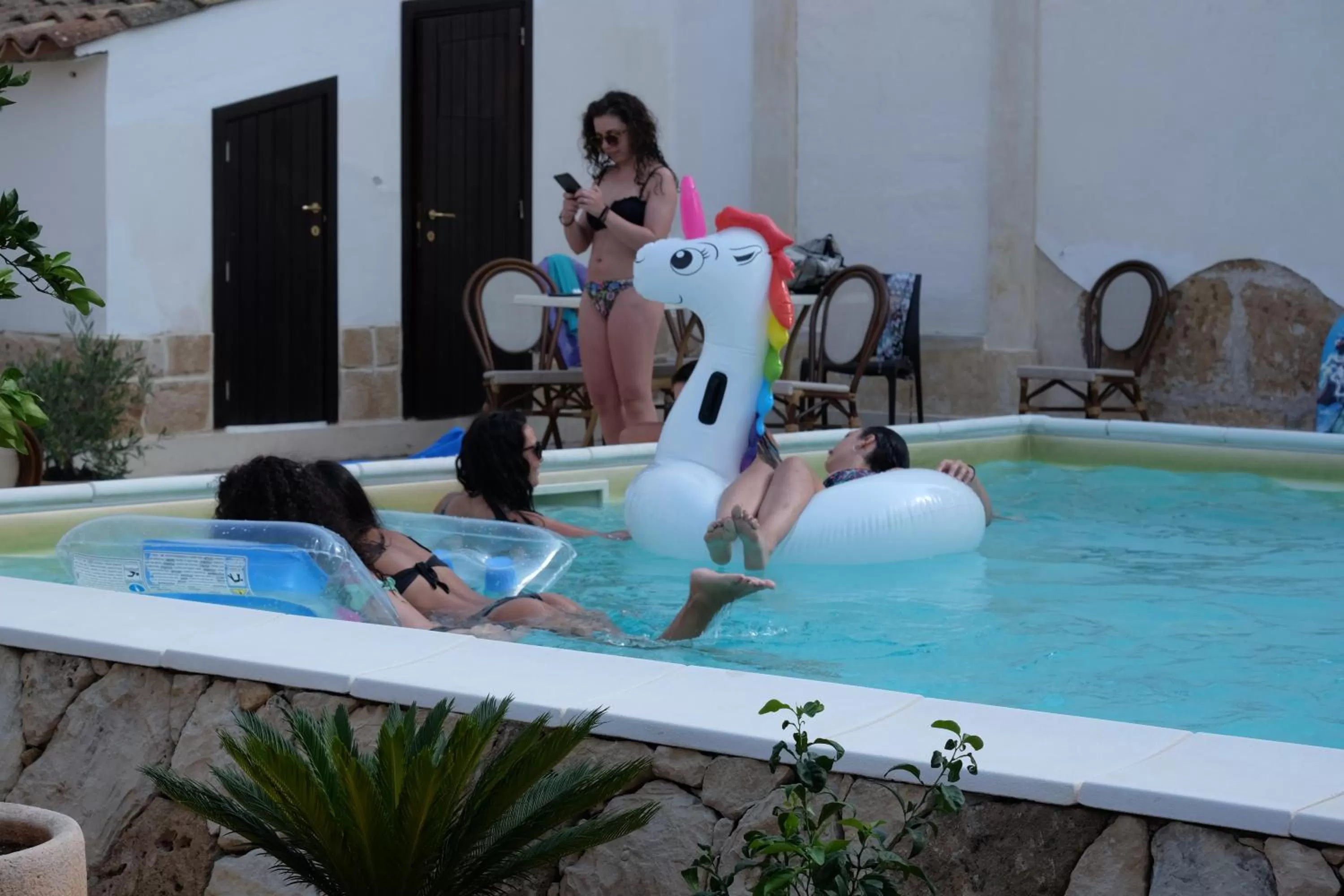 Swimming pool in Morfeo Charming Rooms & Relax