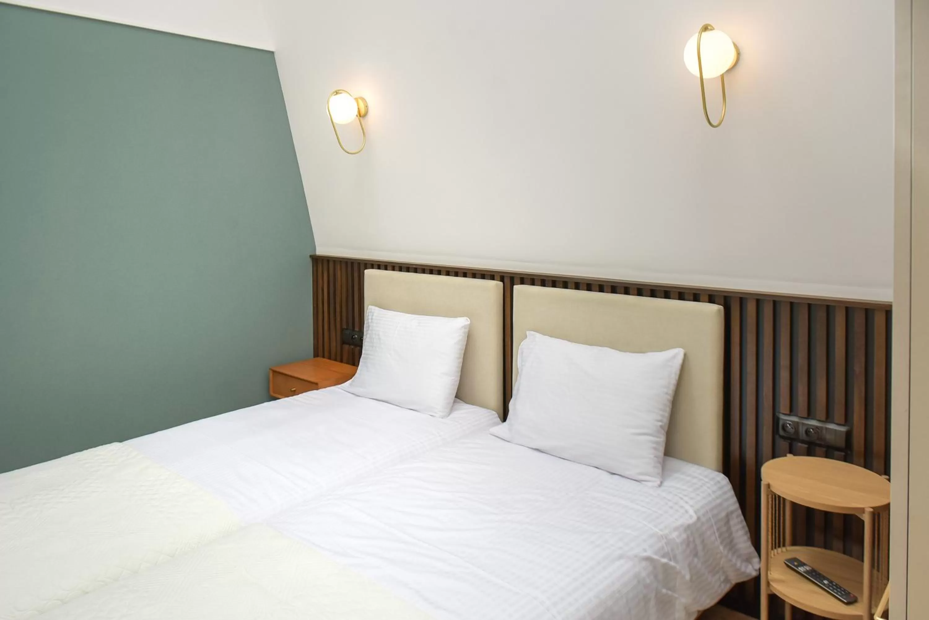 Bedroom, Bed in Monciak55 Sopot Apartments