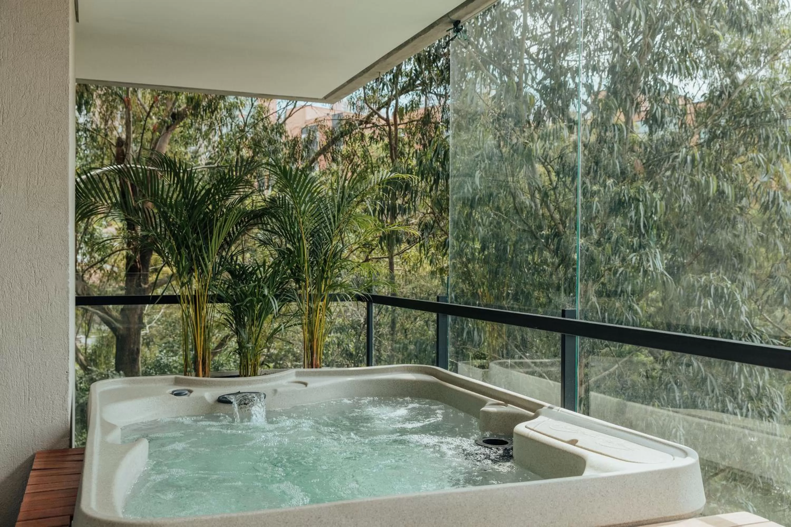 Hot Tub in Wake Living