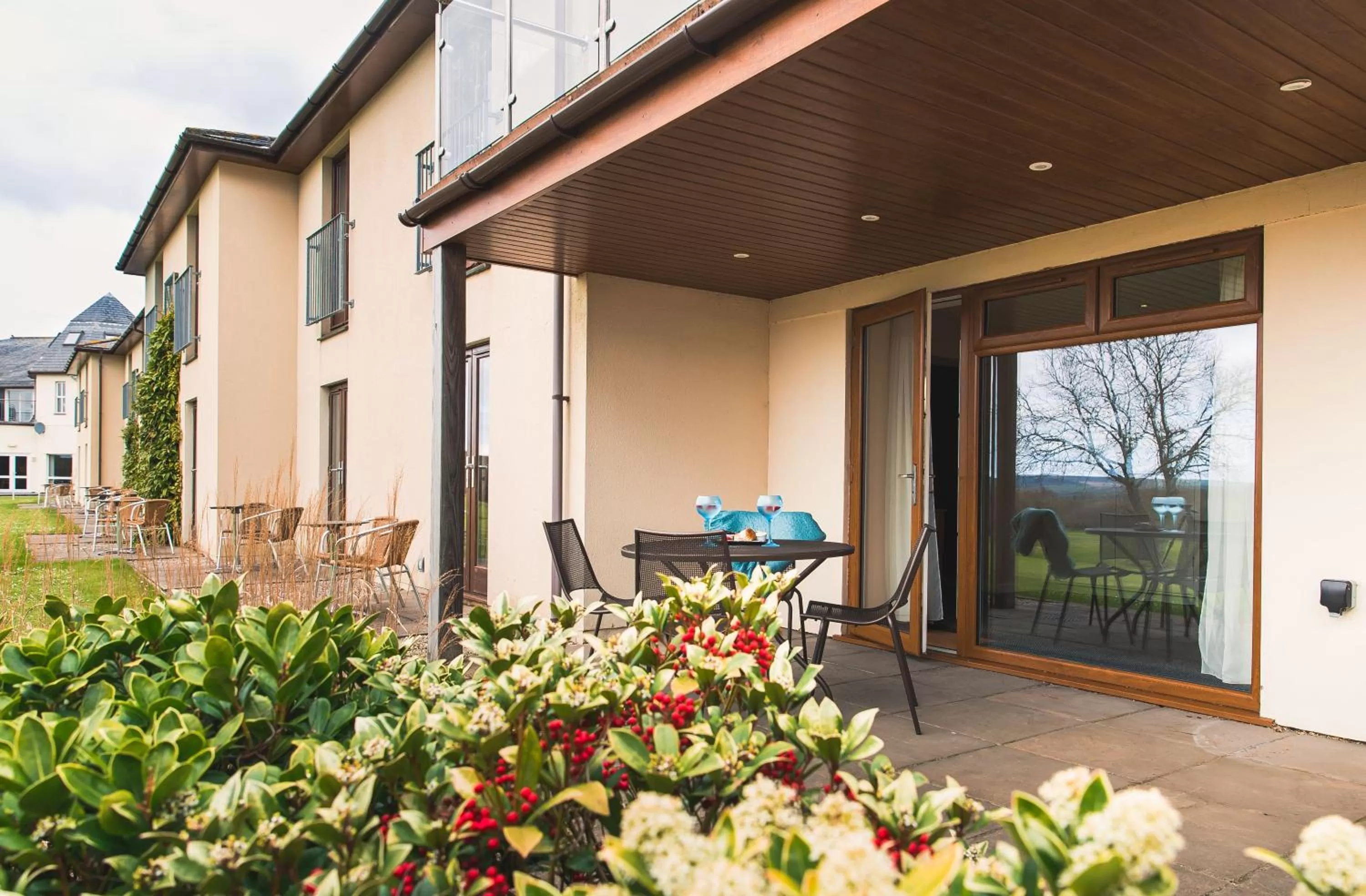 Patio in Lanhydrock Hotel & Golf Club