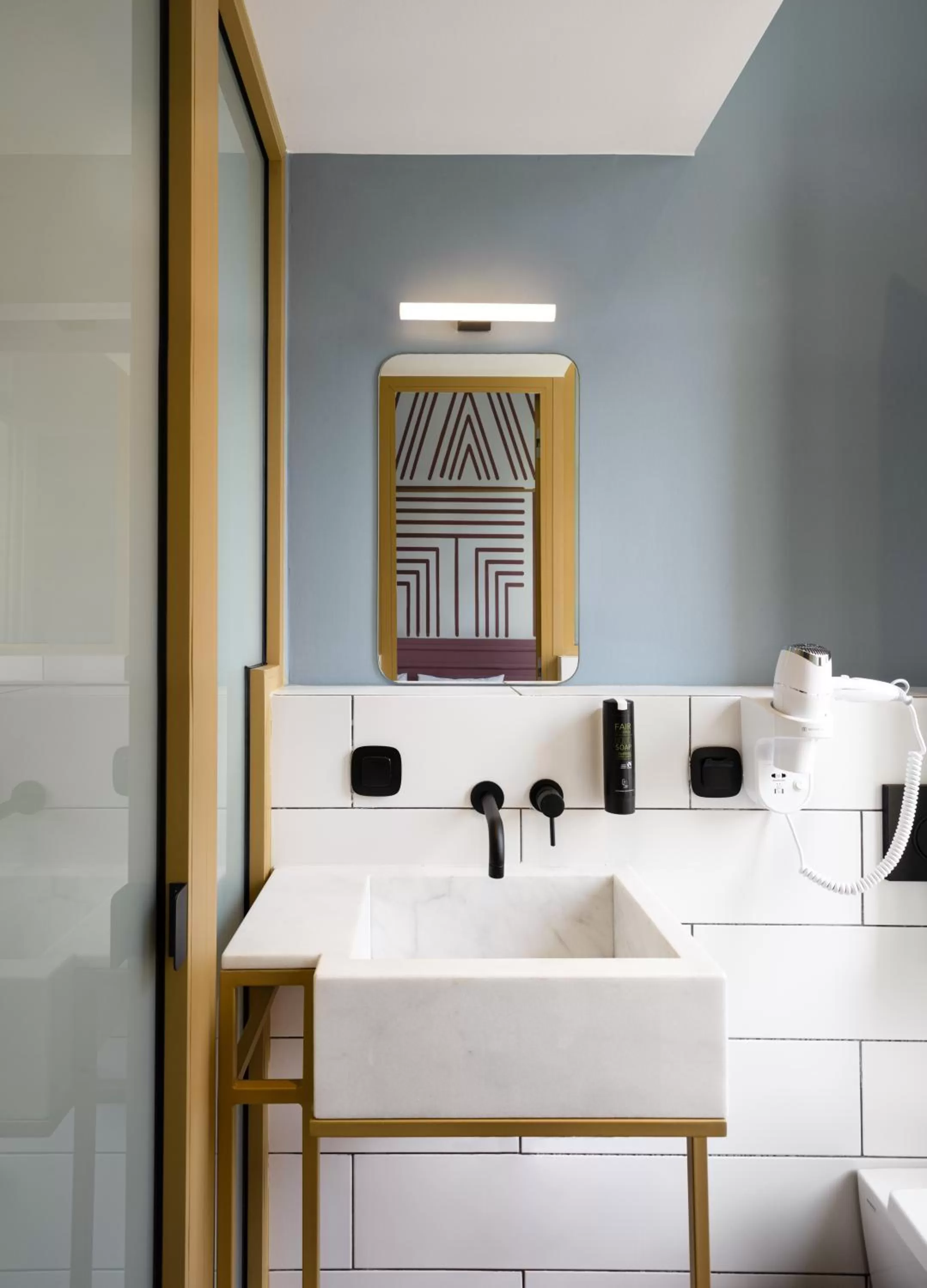 Bathroom in Colors Urban Hotel Thessaloniki