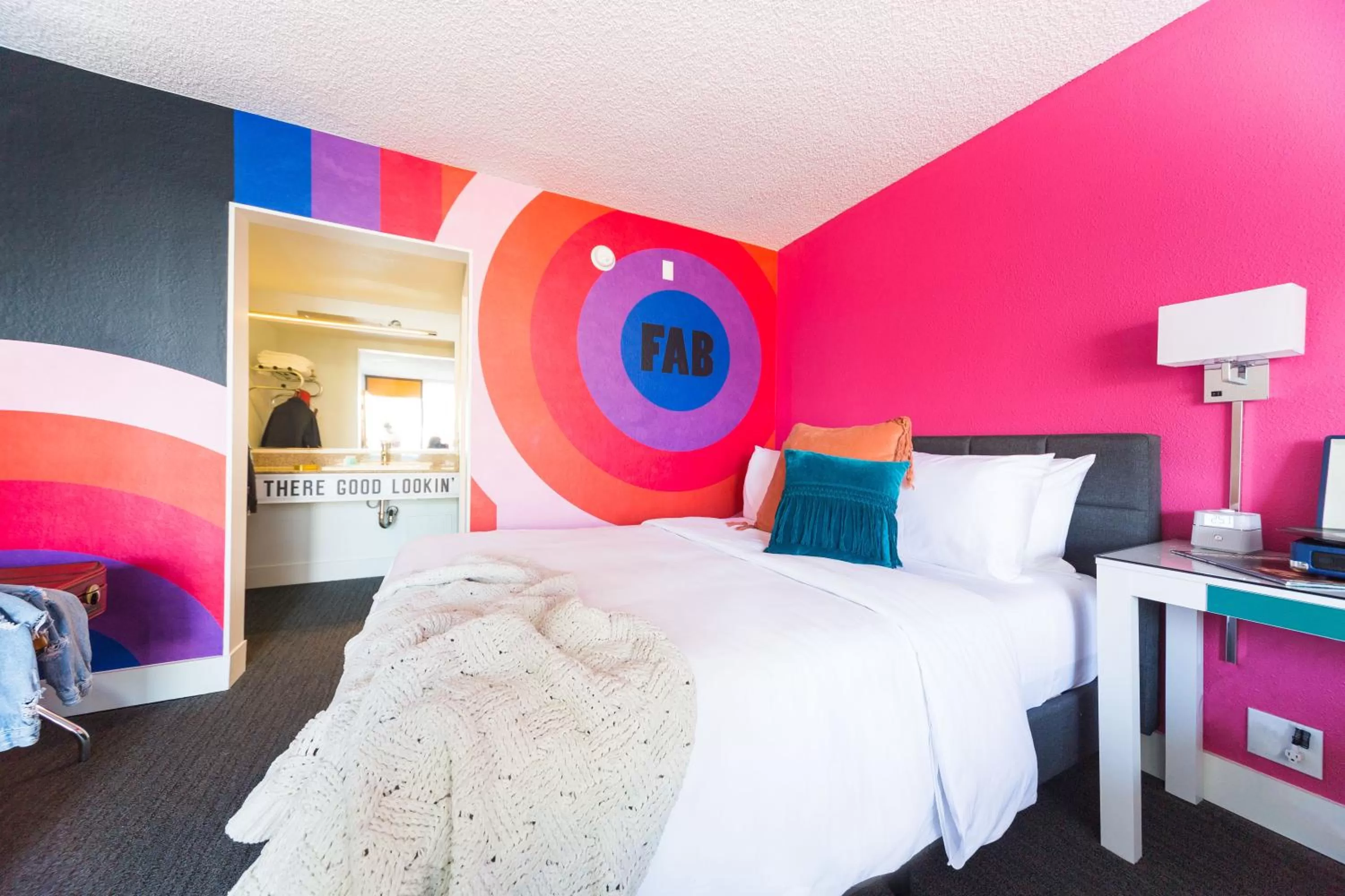 Bed in Rambler Hotel