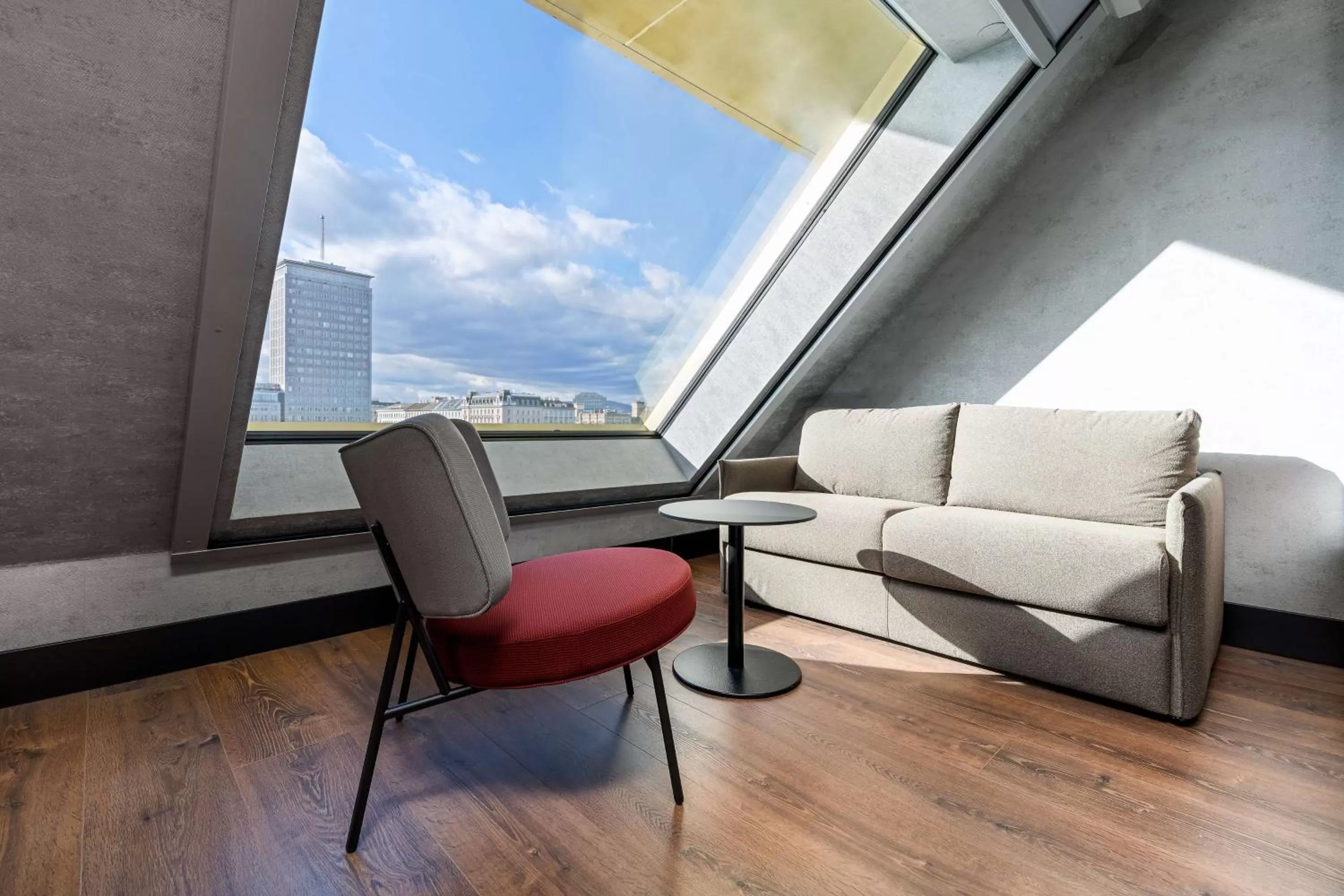 Photo of the whole room in Radisson RED Hotel, Vienna