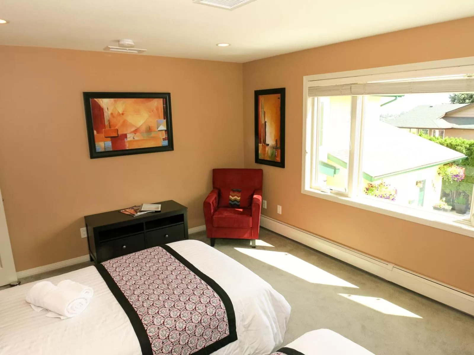 Bed in A View of the Lake B & B