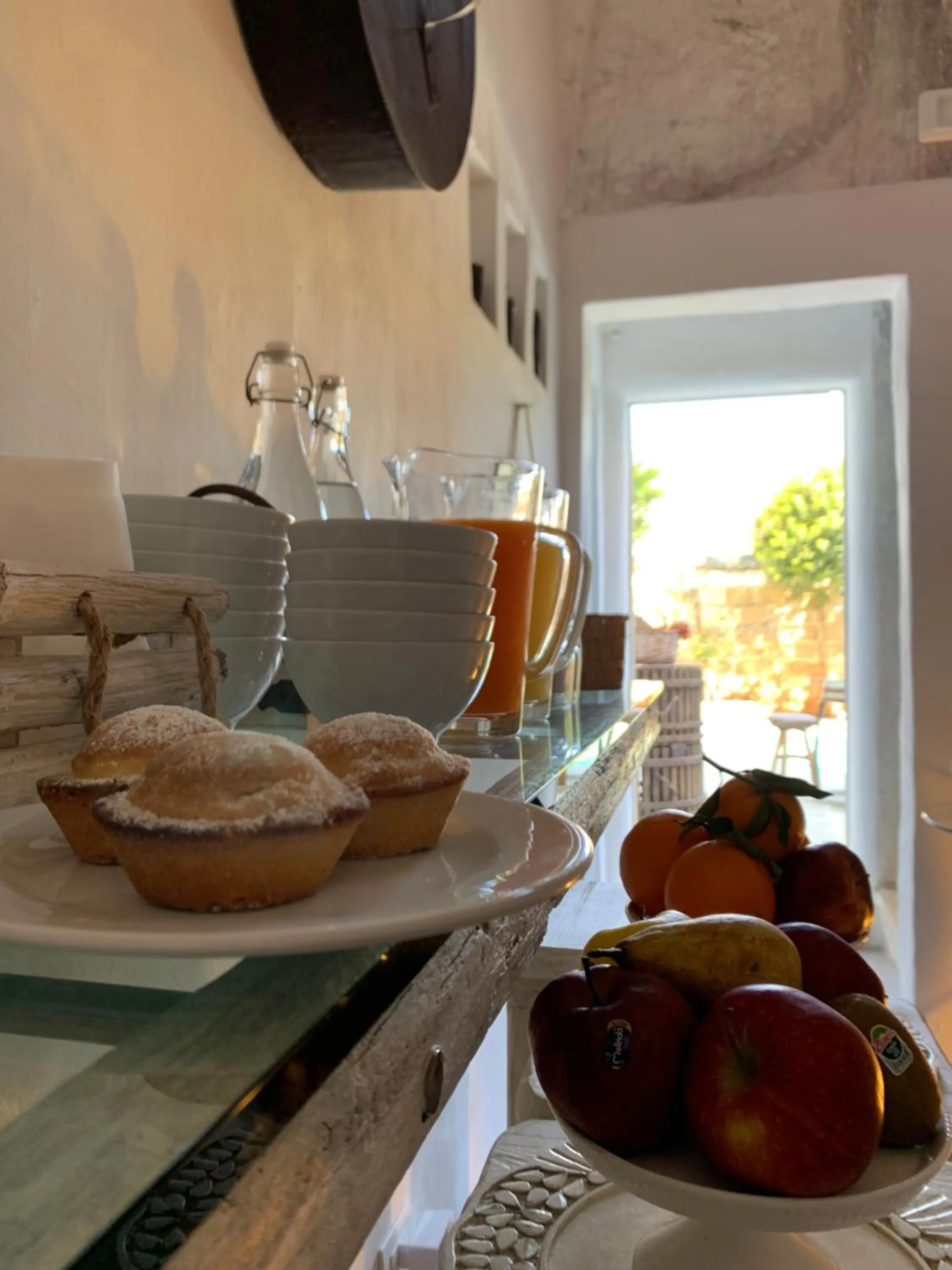 Buffet breakfast in Palazzo Castriota