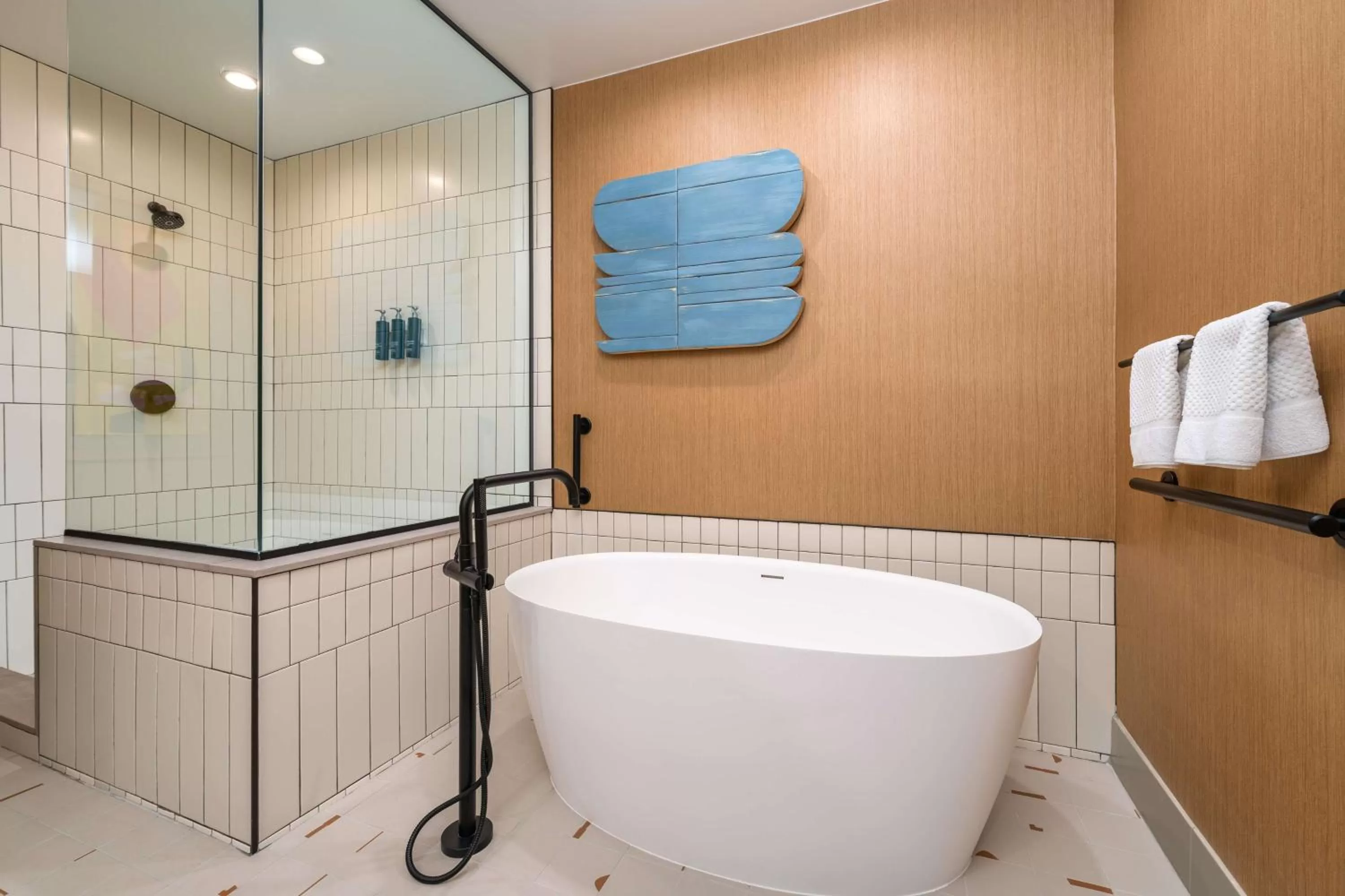 Bathroom in Hilton San Diego Gaslamp Quarter