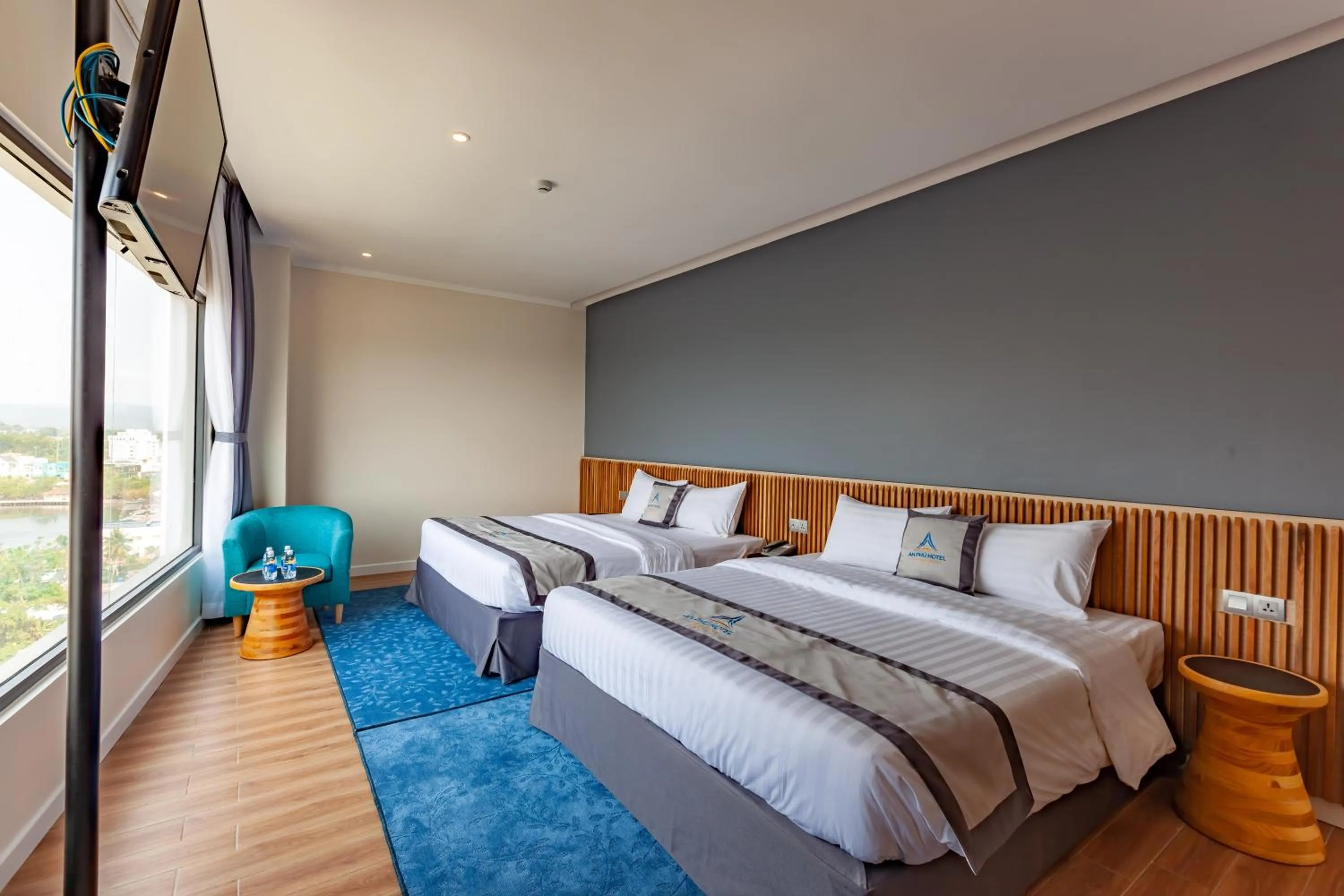 Bedroom, Bed in An Phu Hotel