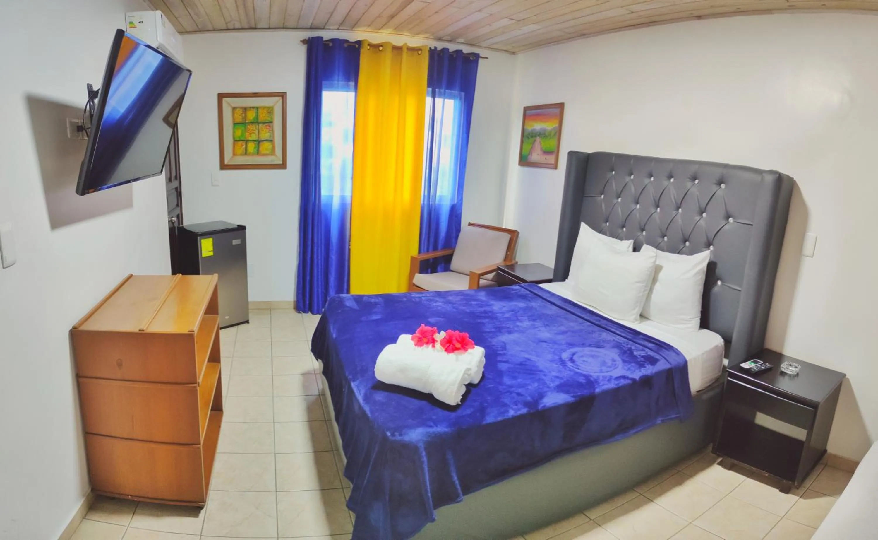 Bedroom, Bed in Acuarium Suite Resort