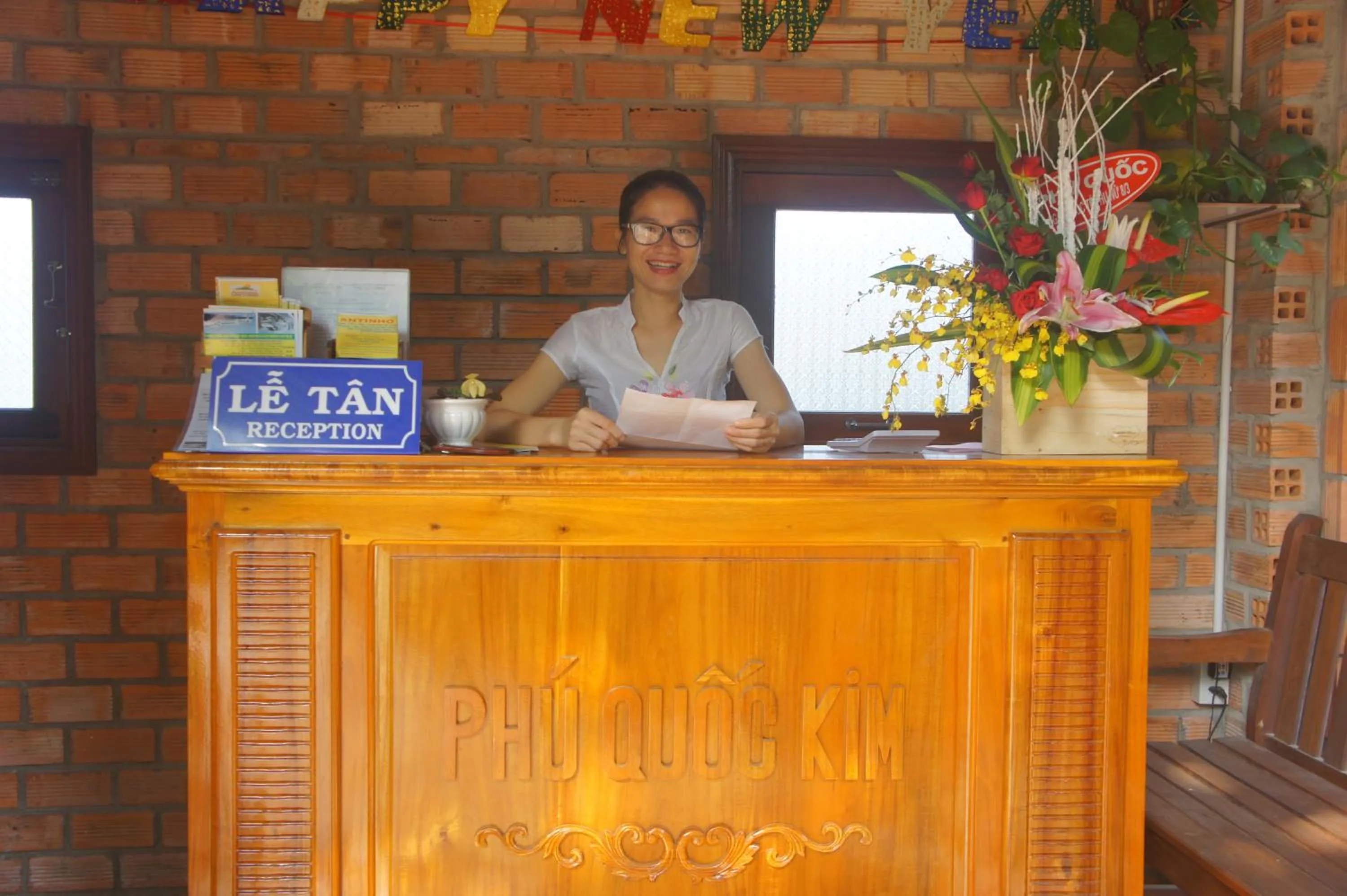 Lobby or reception in Phu Quoc Kim - Bungalow On The Beach