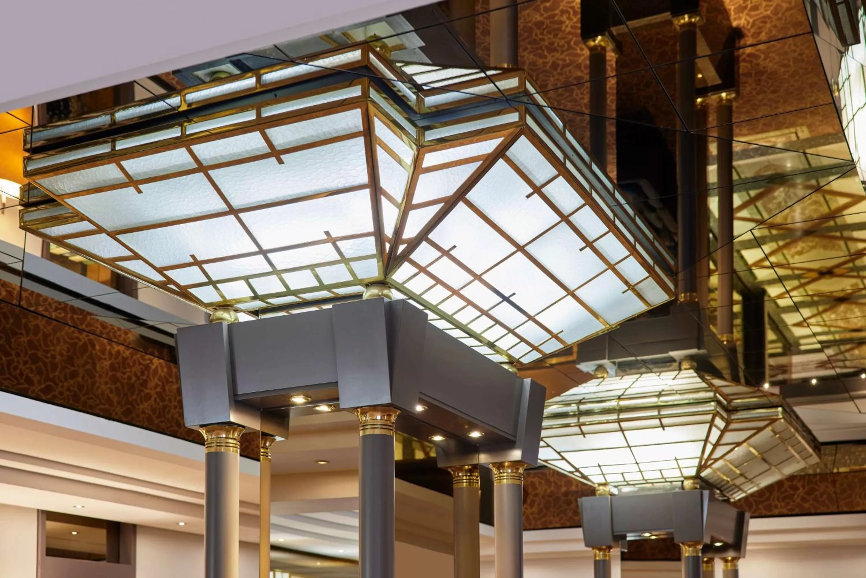 Lobby or reception in Lindner Hotel Dusseldorf Seestern, part of JdV by Hyatt