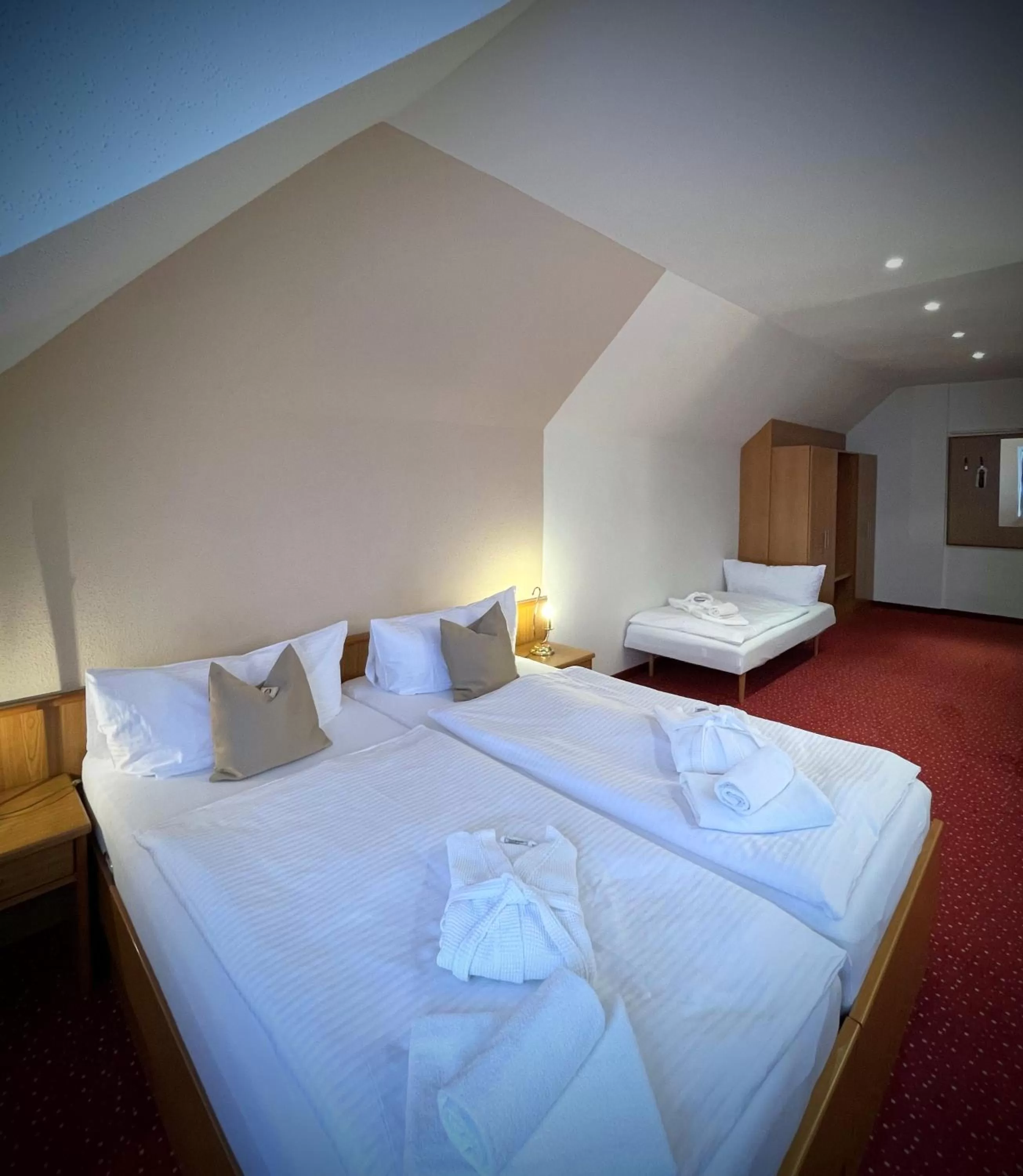 Bed in Lázeňský hotel Pyramida