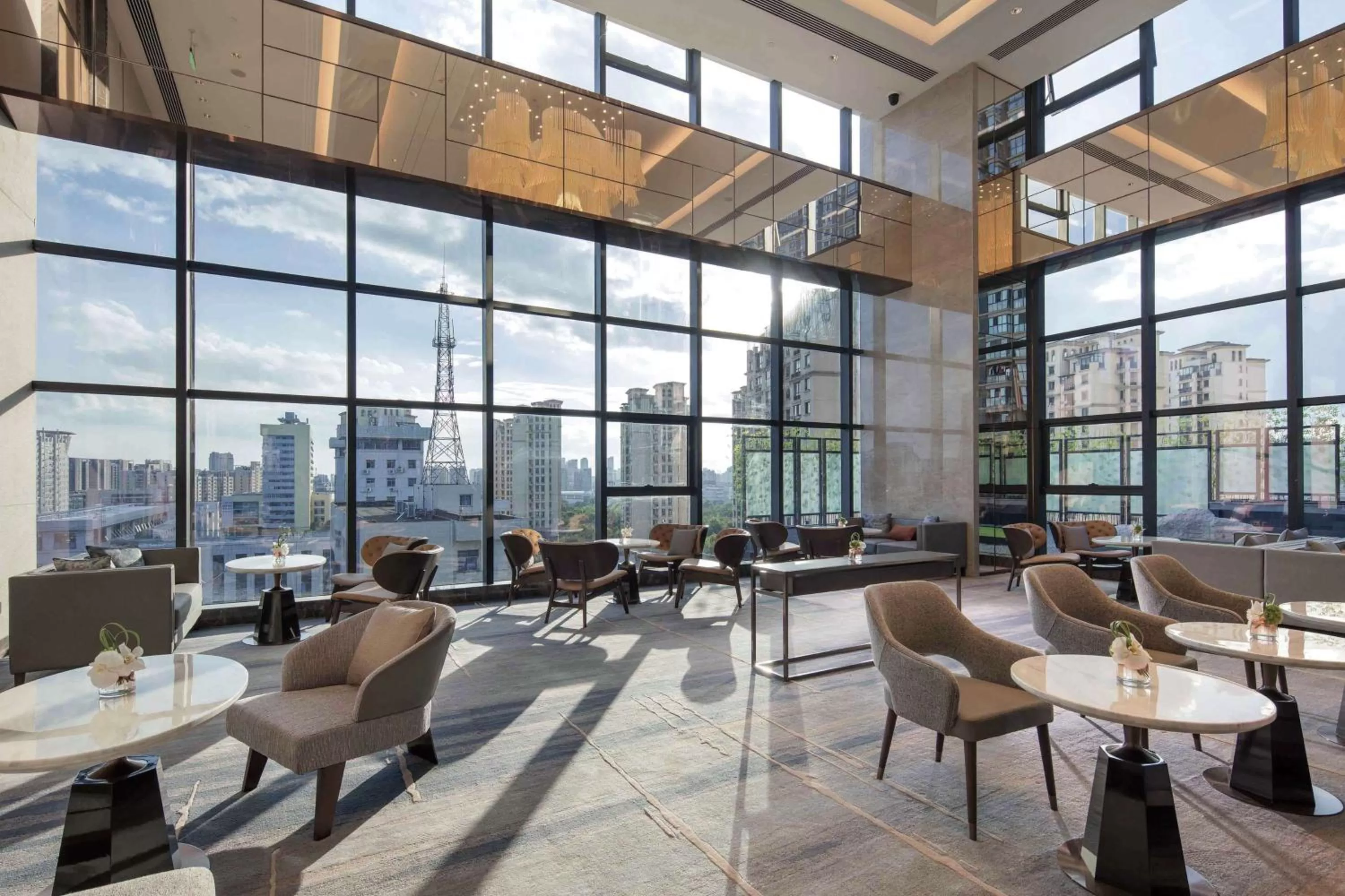 Lobby or reception in Doubletree By Hilton Yangzhou