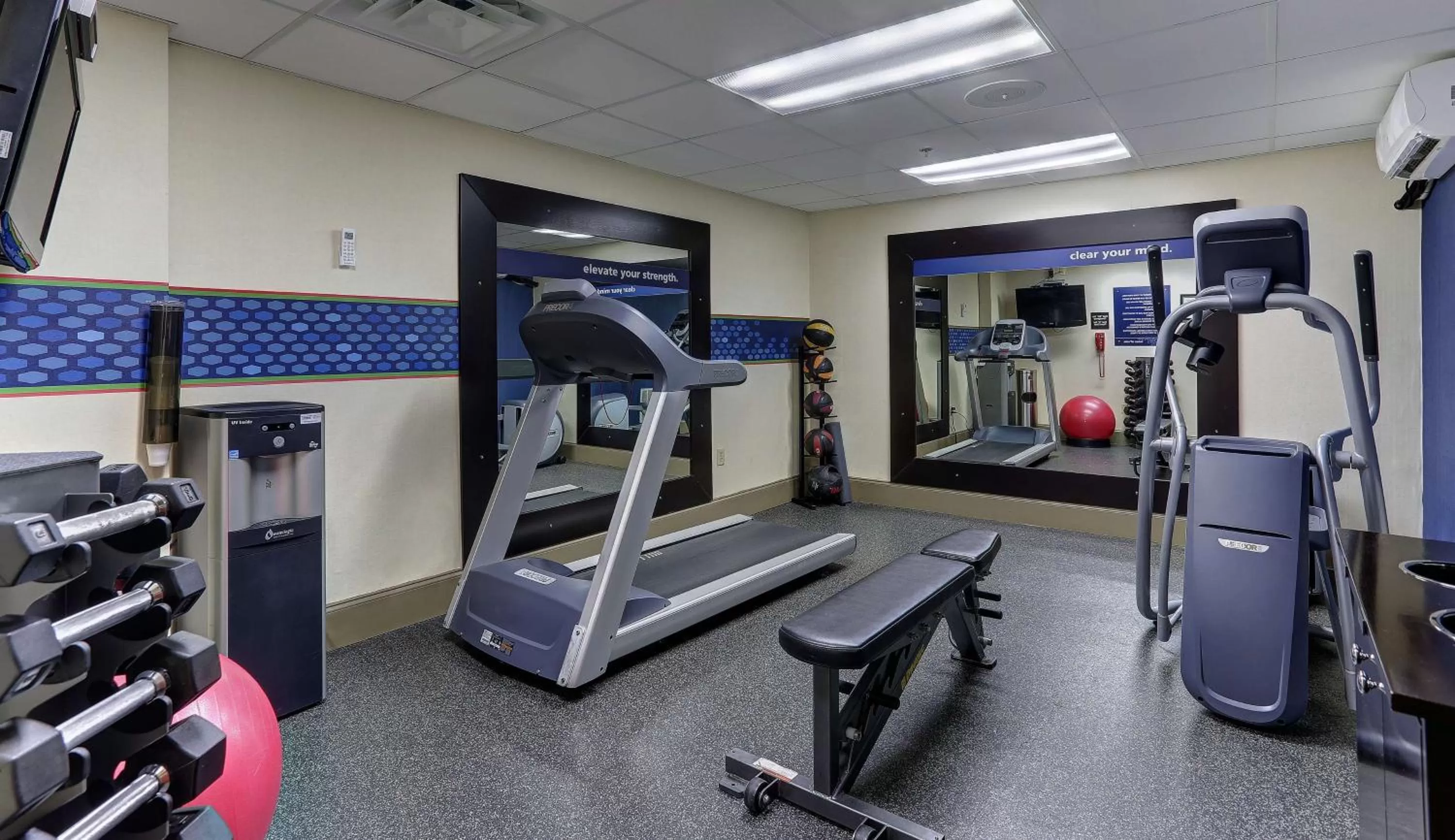 Fitness centre/facilities in Hampton Inn Nashville-I-24 Hickory Hollow