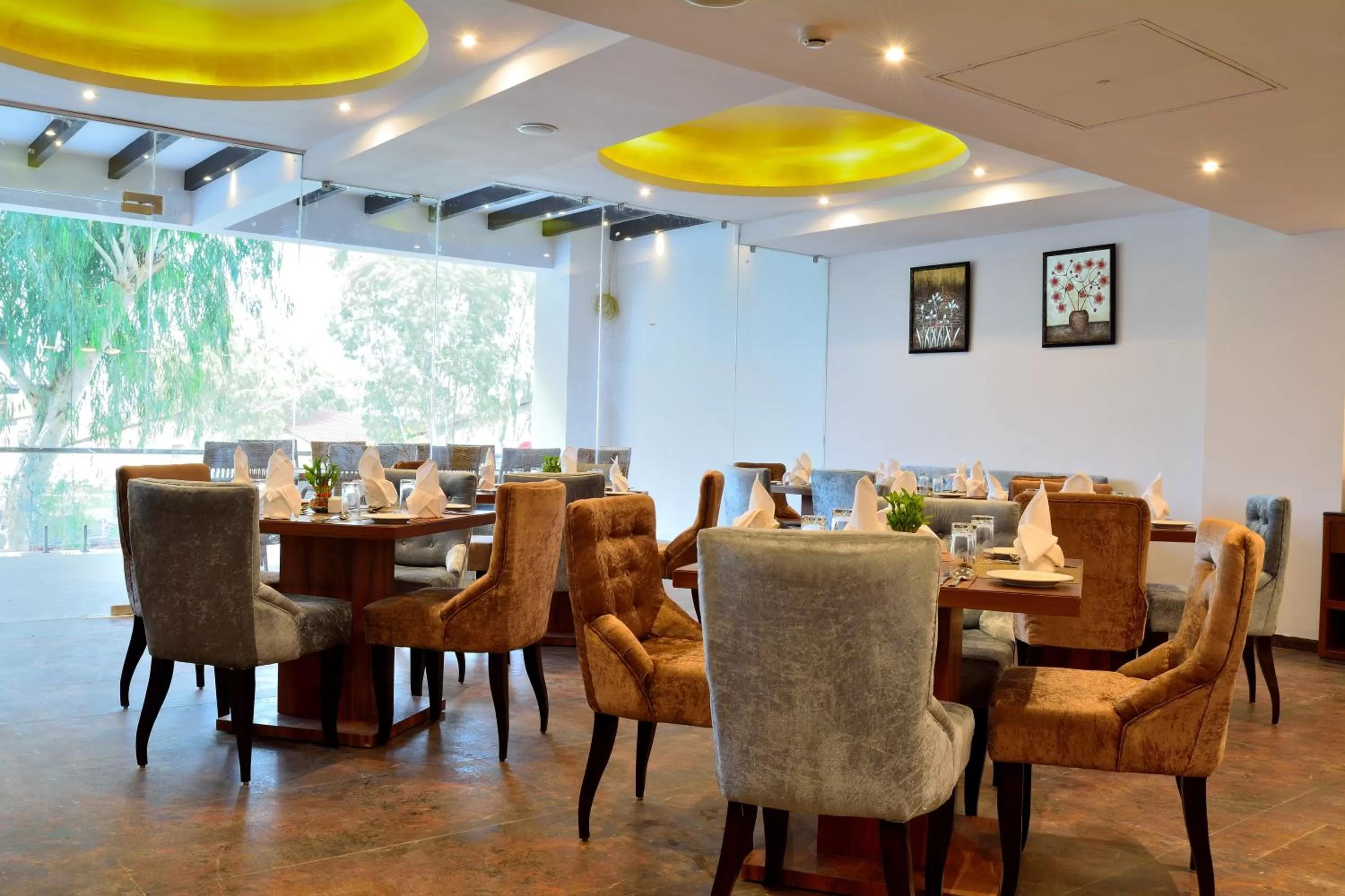 Restaurant/places to eat in Bamboo Saa Resort & Spa - Udaipur