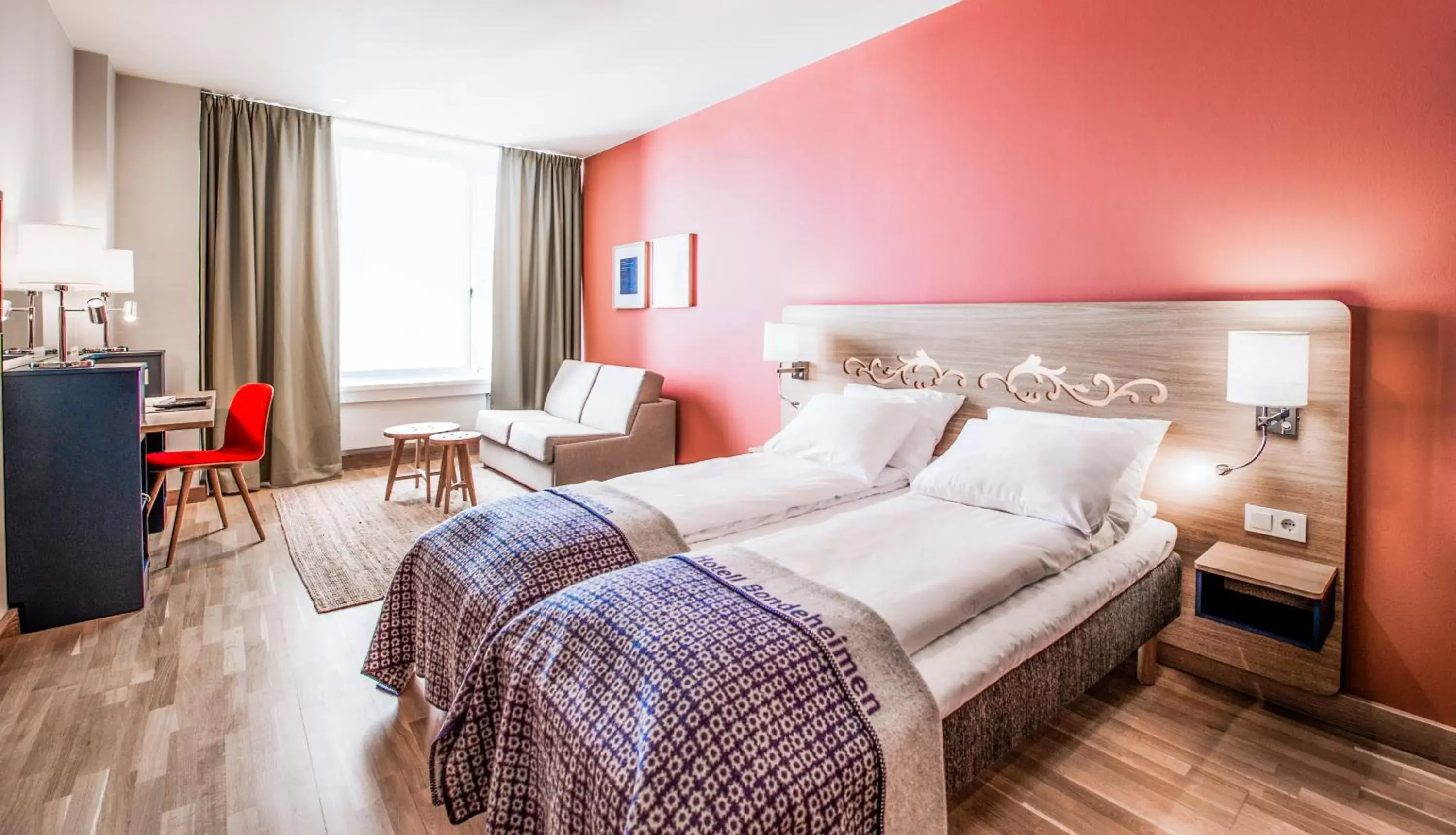 Family Room (2 Adults + 2 Children) in Hotell Bondeheimen Family Room (2 Adults + 2 Children) in Hotell Bondeheimen