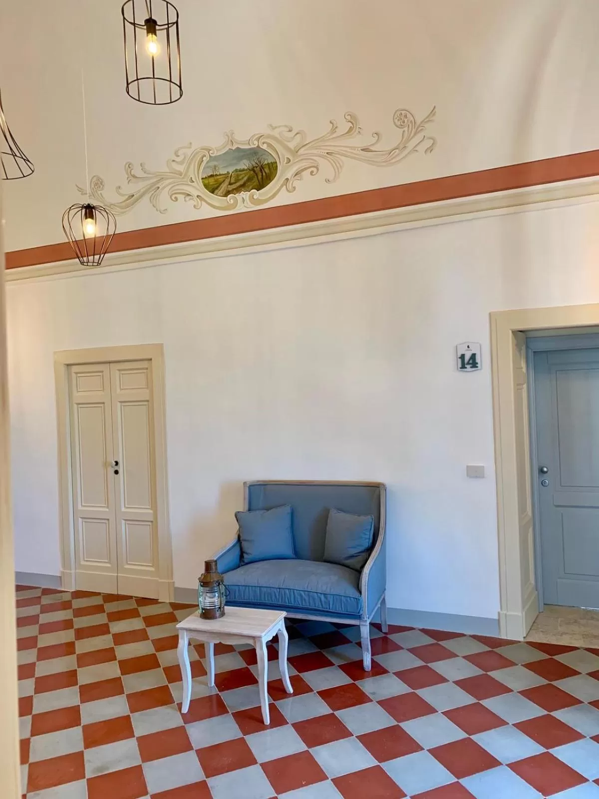 Communal lounge/ TV room in Borgo Cozzana