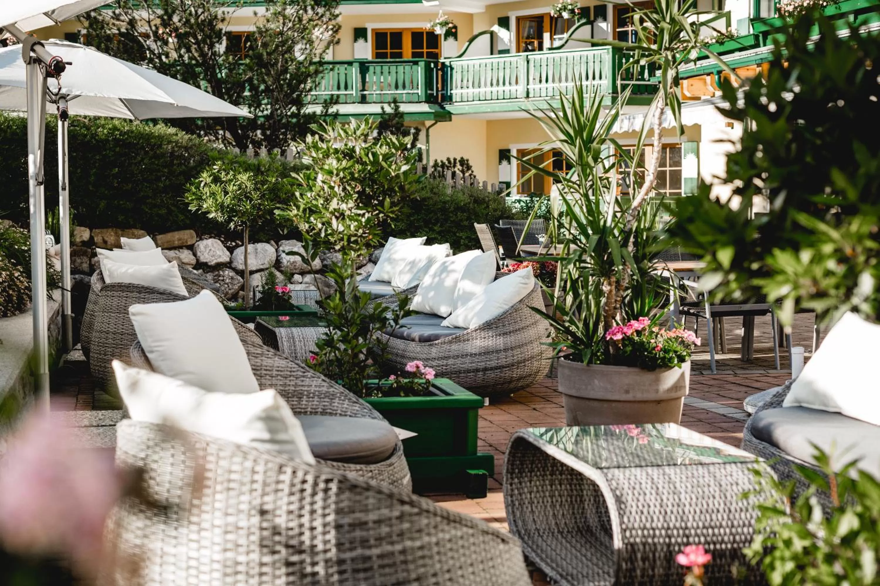 Balcony/Terrace in Hotel Sommerhof