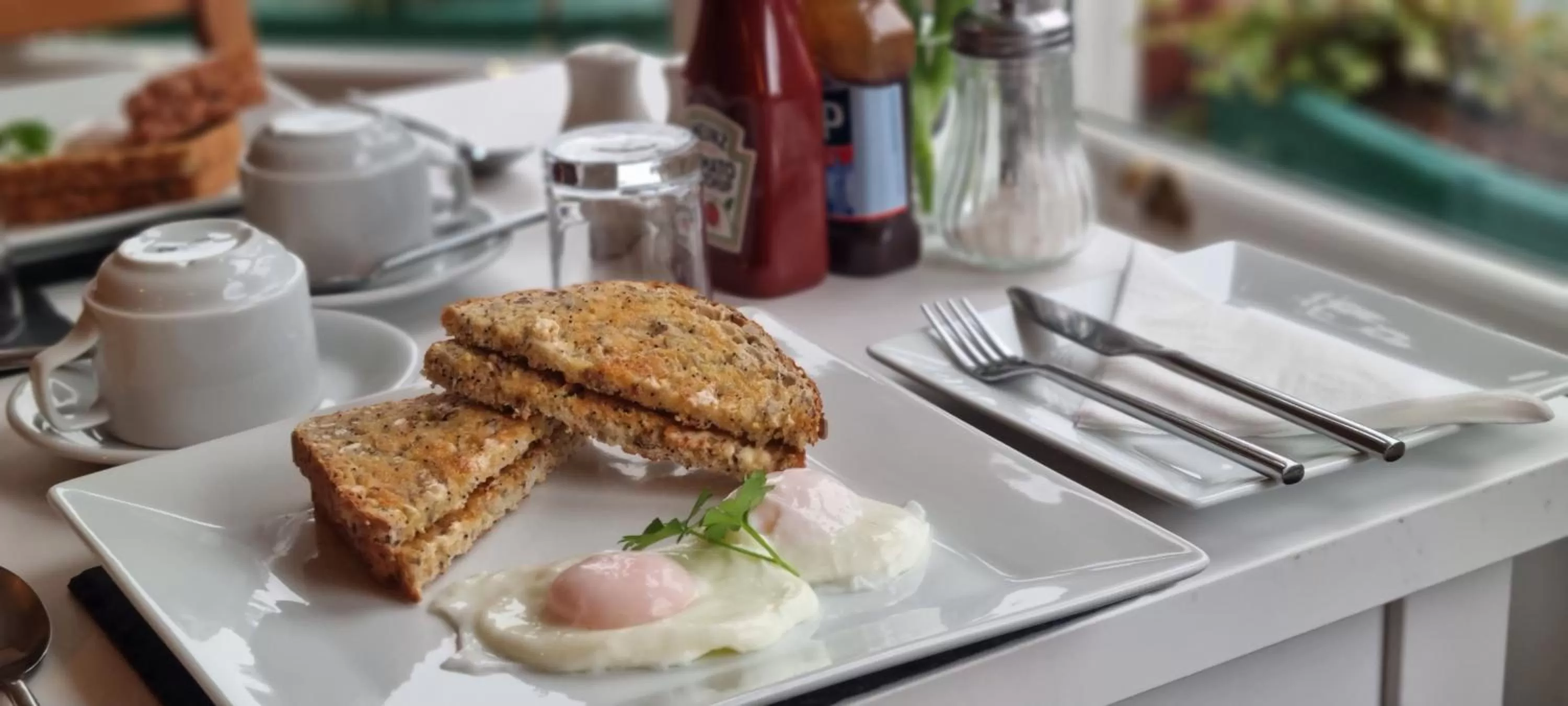 Food close-up in Glencoe Guest House