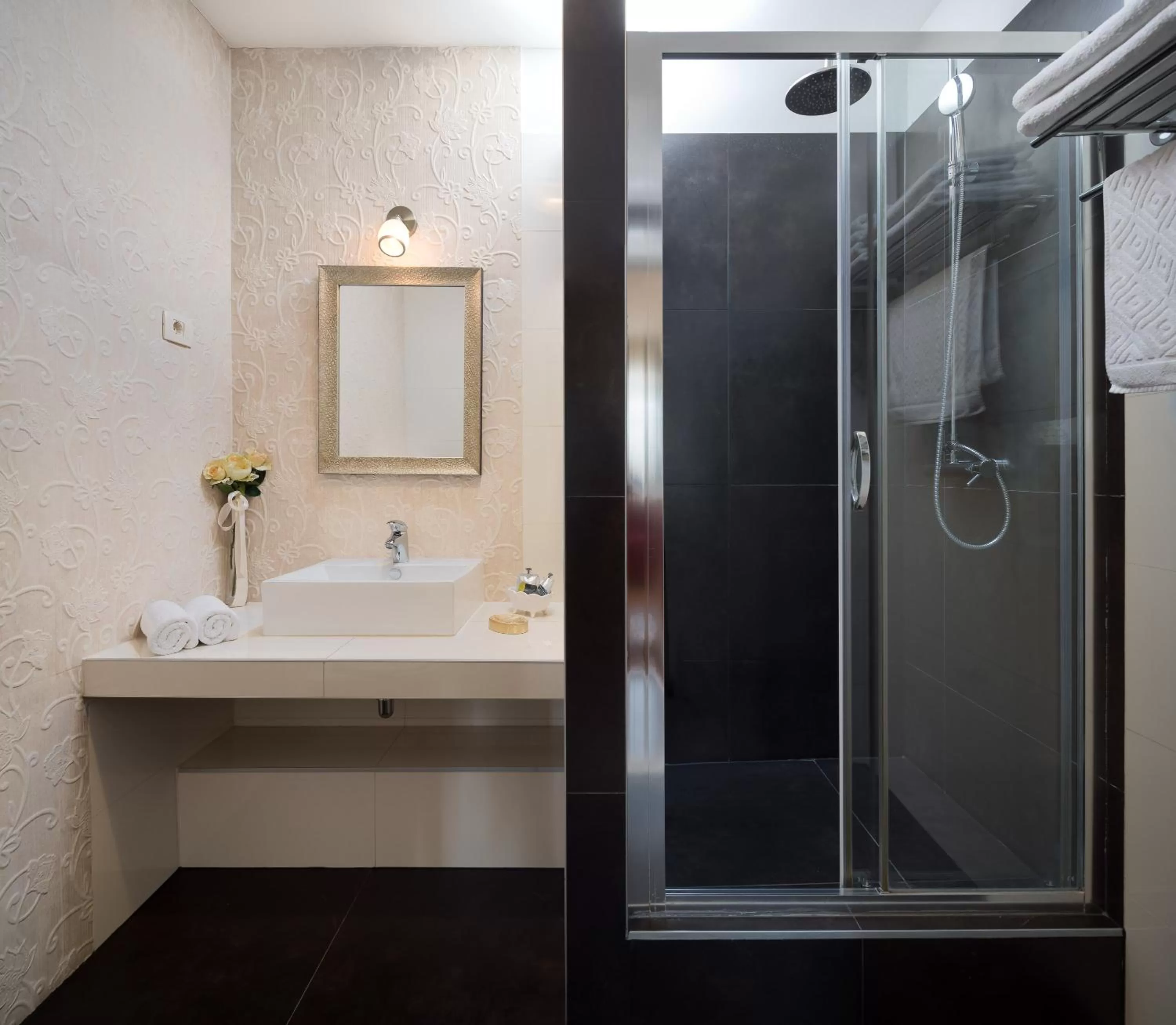 Shower, Bathroom in Romantic Luxury Rooms