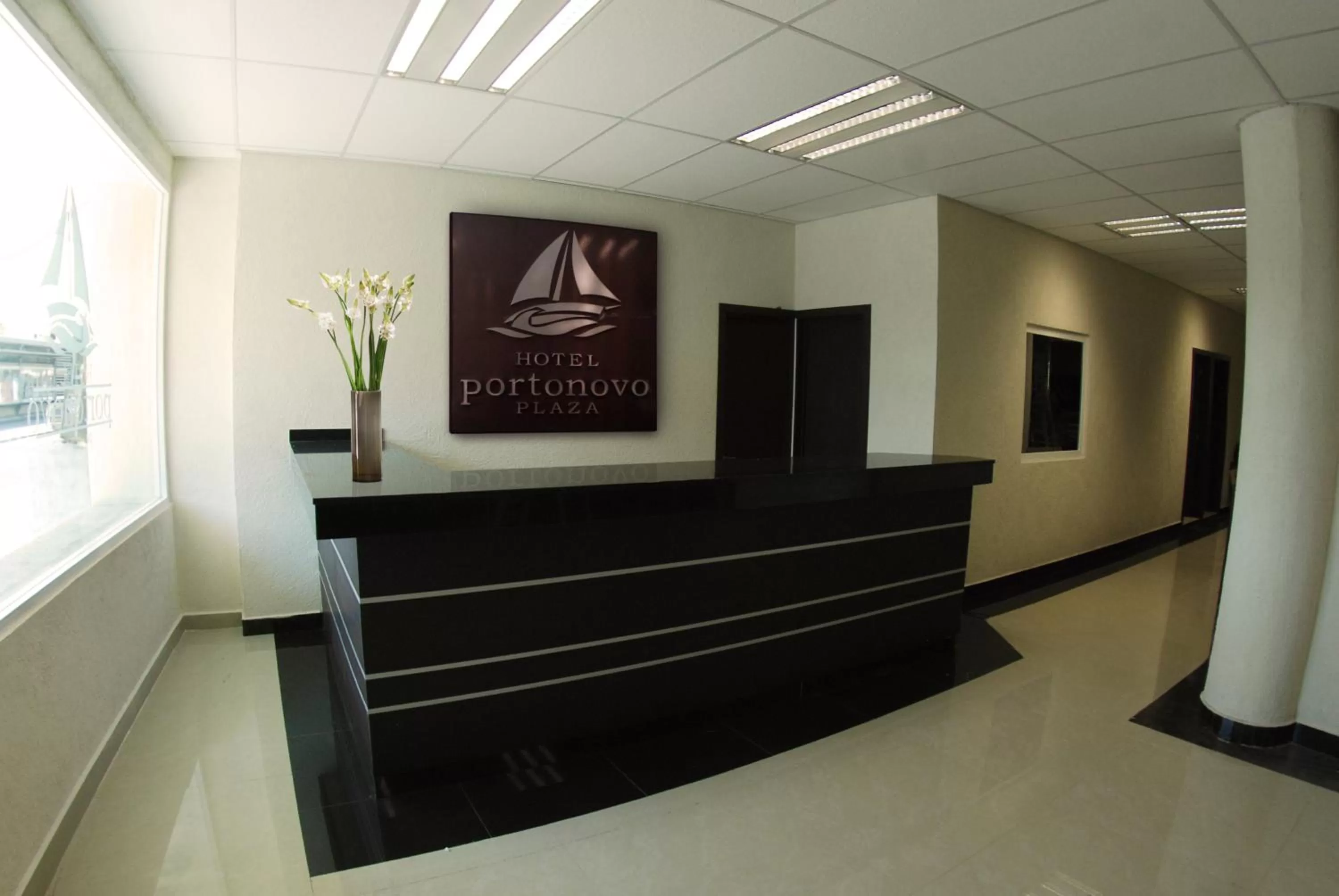 Lobby or reception in Hotel Portonovo Plaza Centro