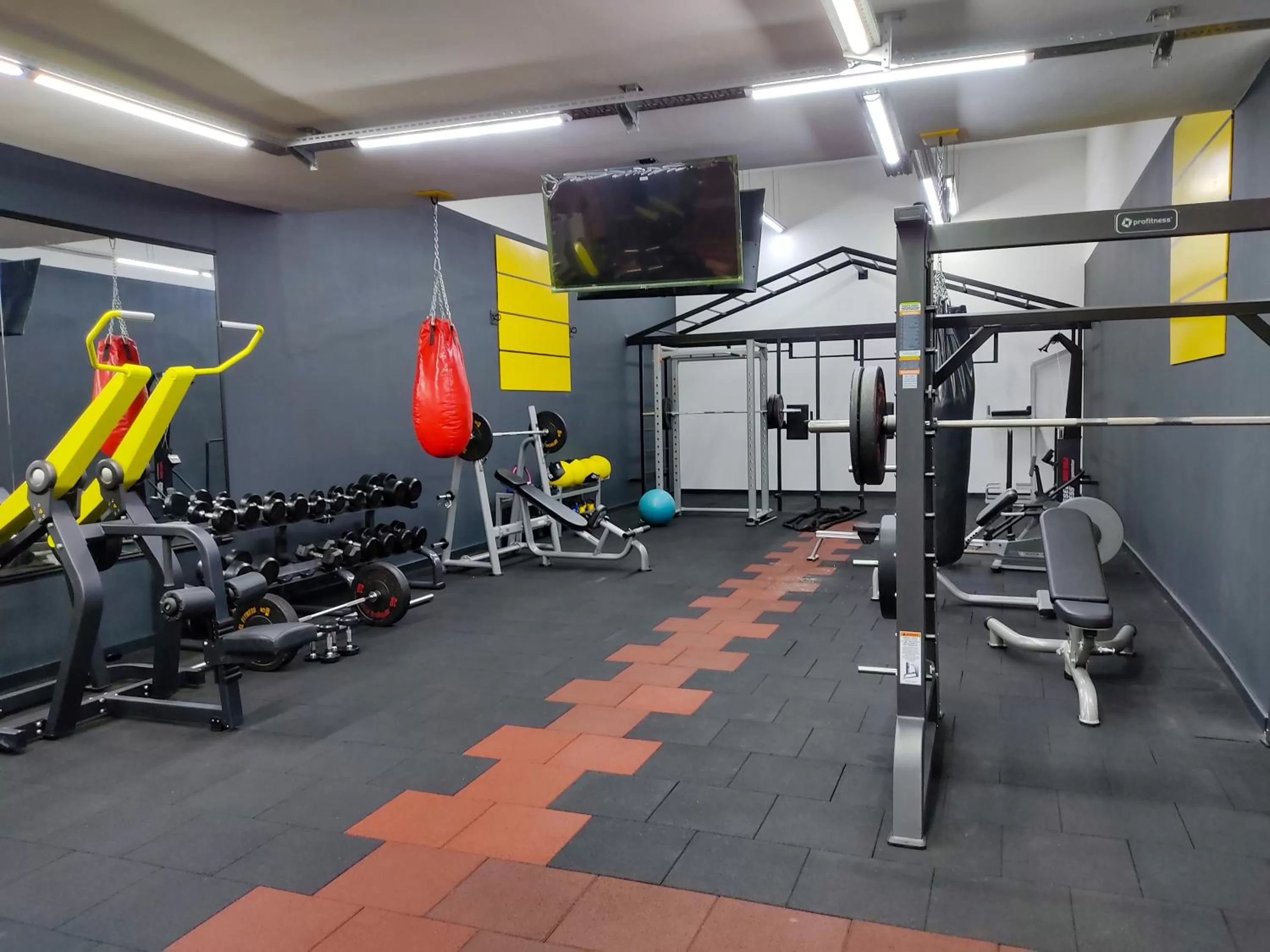Fitness centre/facilities in 07 Group Hotel