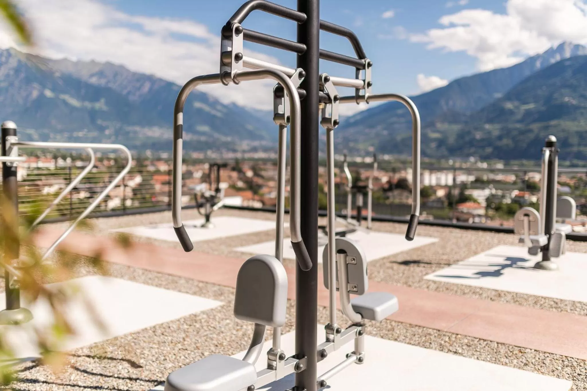 Fitness centre/facilities in Garni Hotel Katzenthalerhof