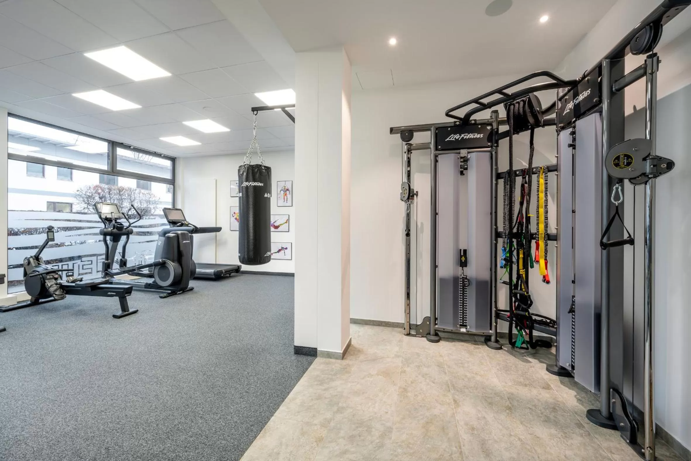 Fitness centre/facilities in AVALON Hotel Bad Reichenhall
