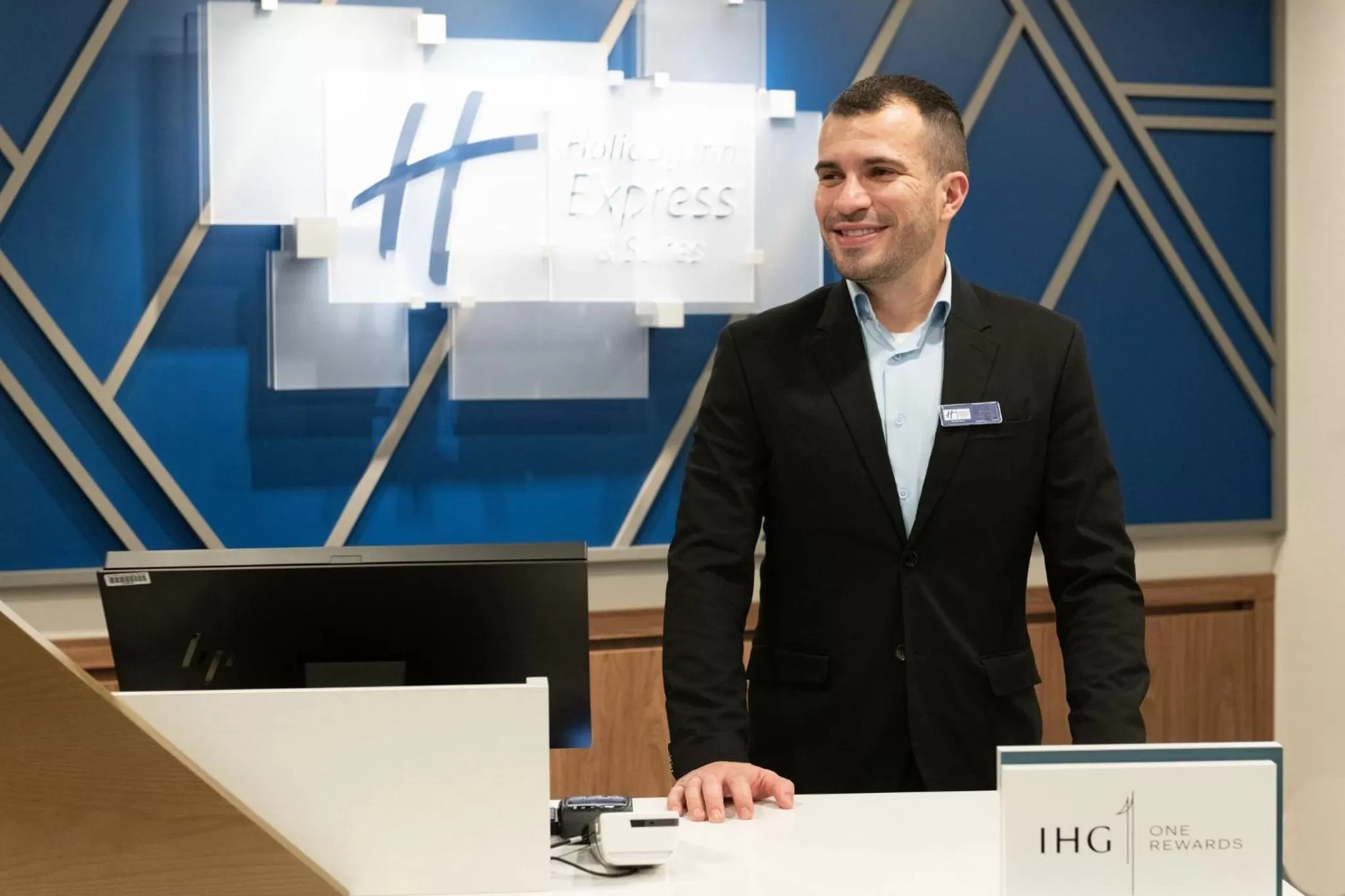 Lobby or reception in Holiday Inn Express & Suites - Moose Jaw by IHG