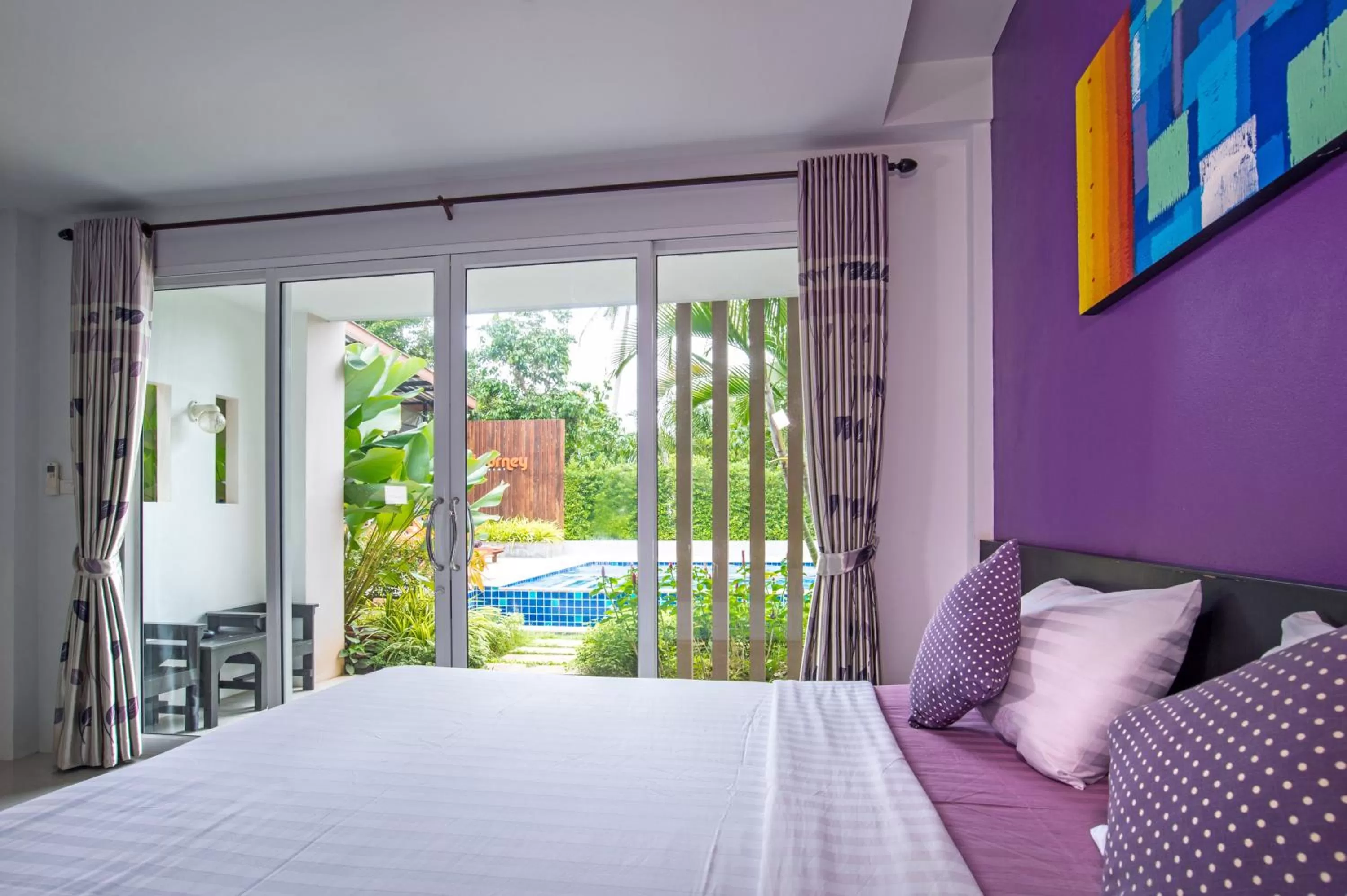 Shower, Bed in The Fong Krabi resort