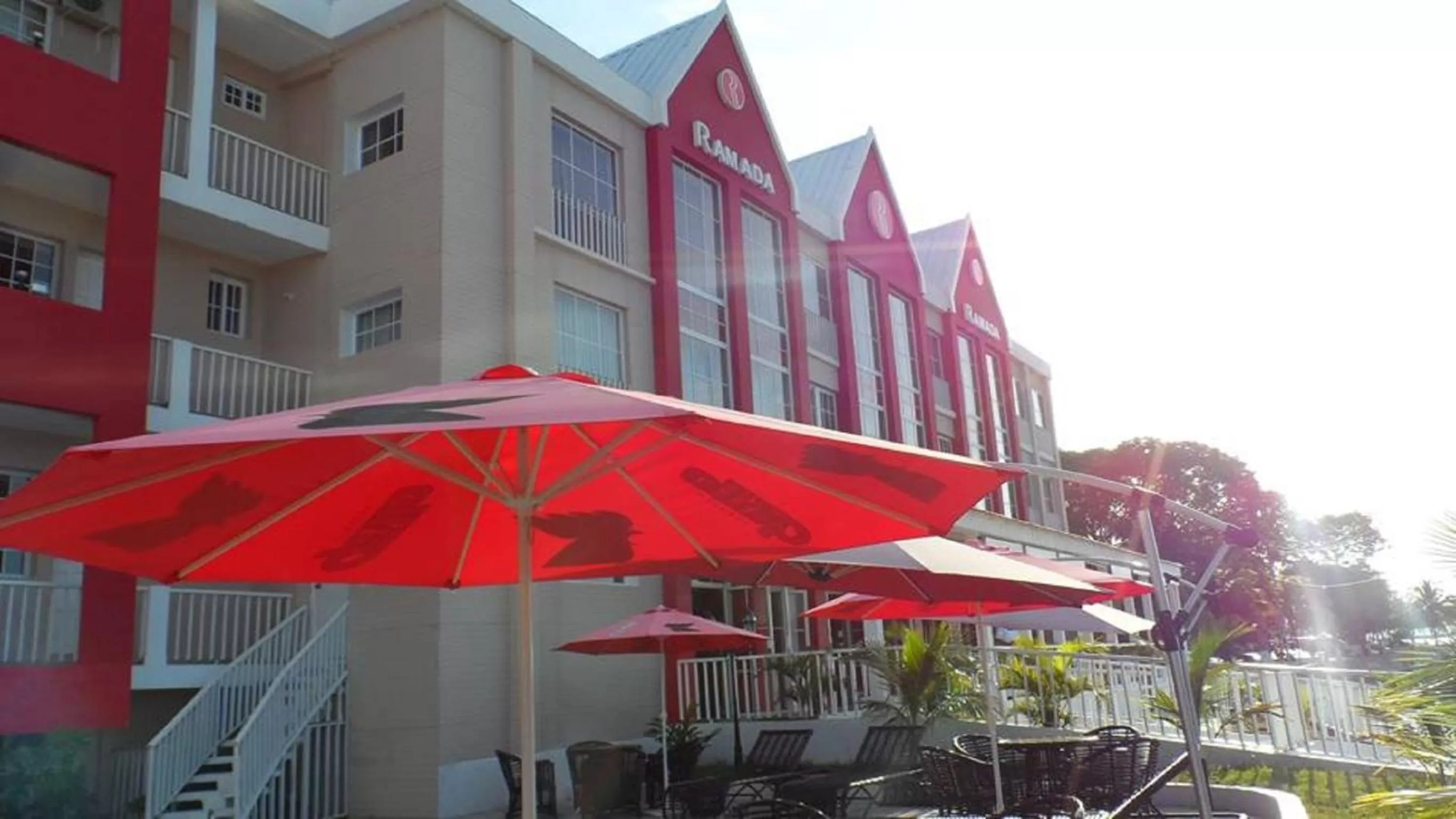 Balcony/Terrace in Ramada by Wyndham Tikal Isla de Flores